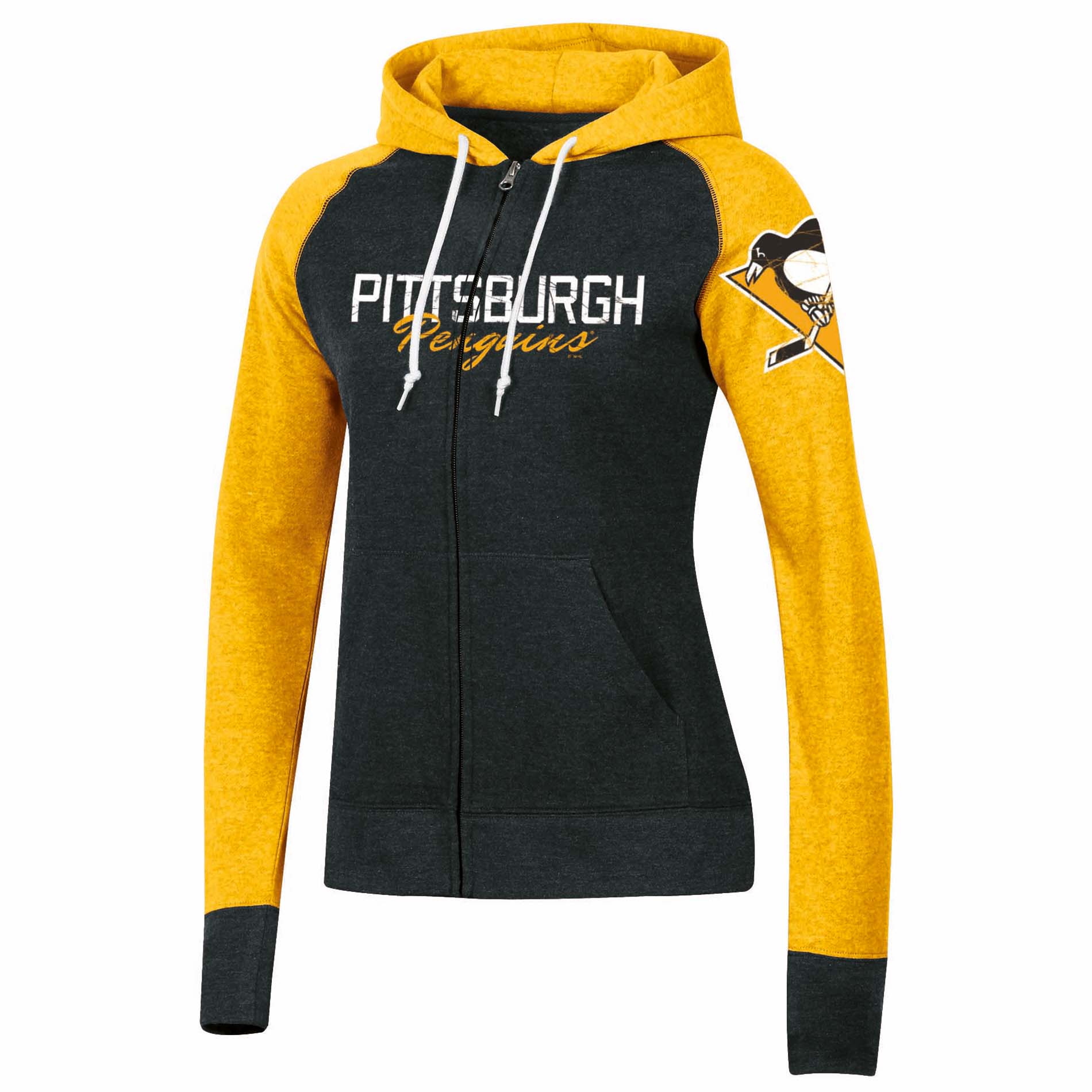 NHL Women’s Pittsburgh Penguins Full-Zip Hoodie, Size: Medium NHL Women’s Pittsburgh Penguins Full-Zip Hoodie, Size: Medium