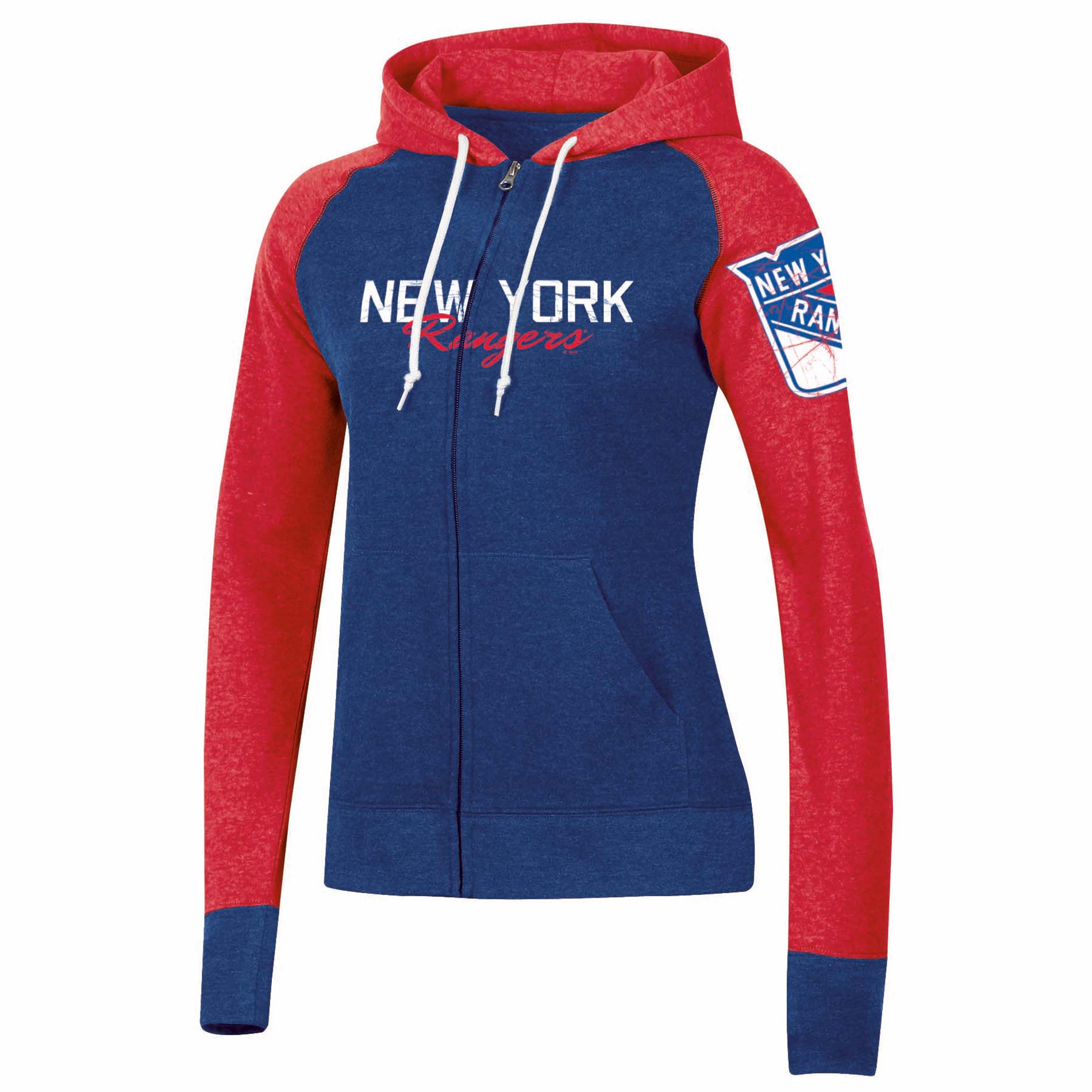 NHL Women&#8217;s New York Rangers Full-Zip Hoodie