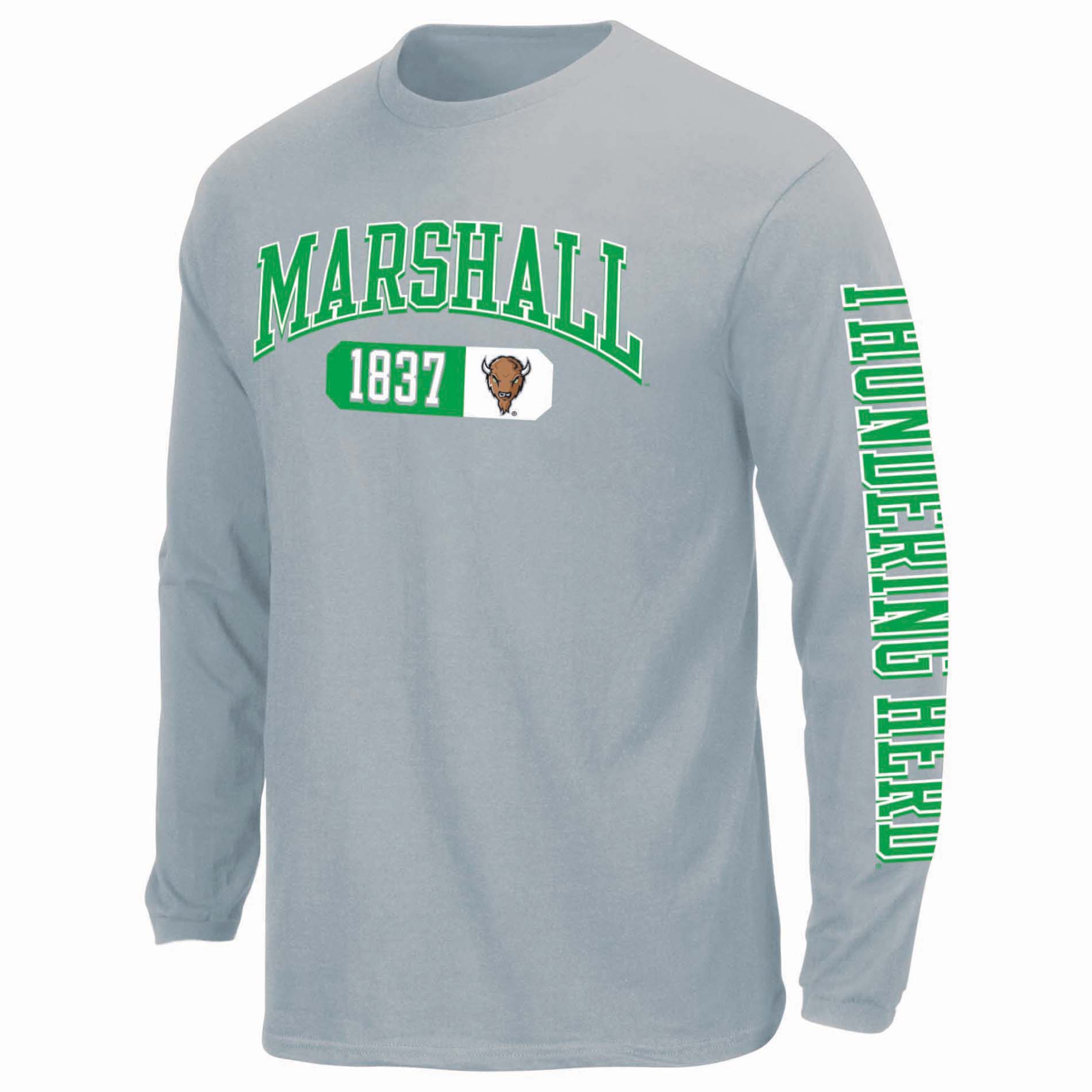NCAA Men&#8217;s Big & Tall Marshall Thundering Herd Long-Sleeve T-Shirt