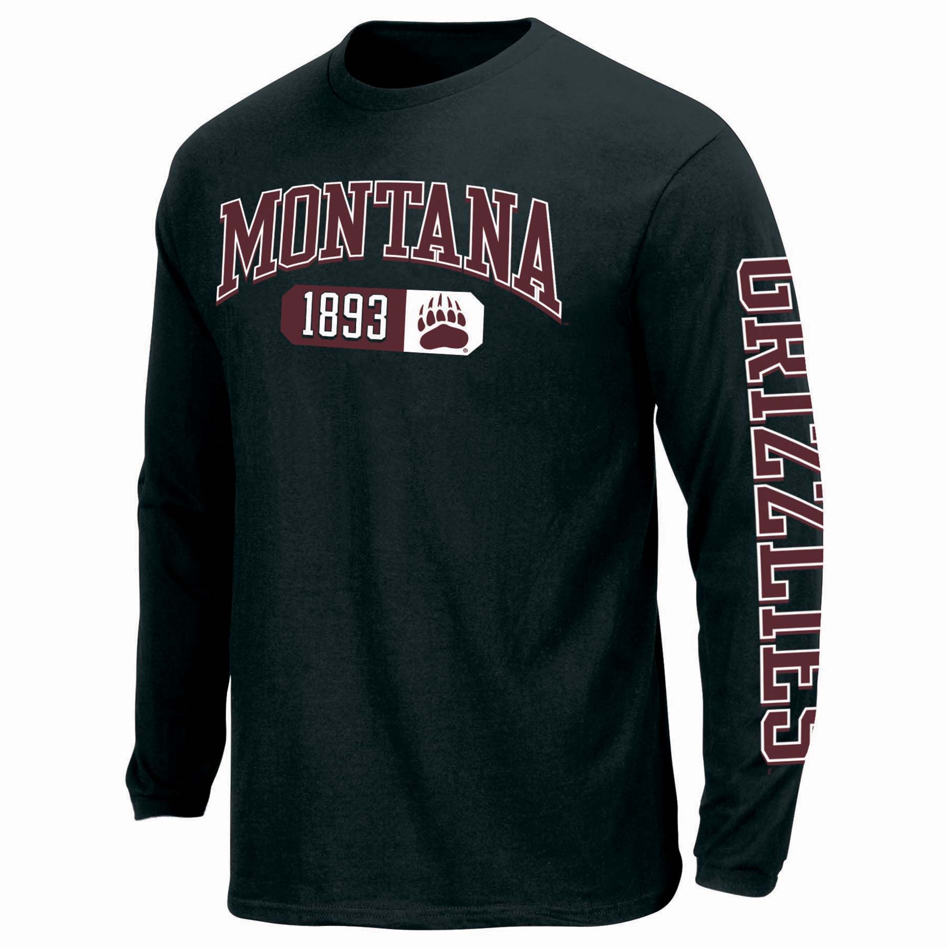NCAA Men&#8217;s Big & Tall Montana Grizzlies Long-Sleeve T-Shirt