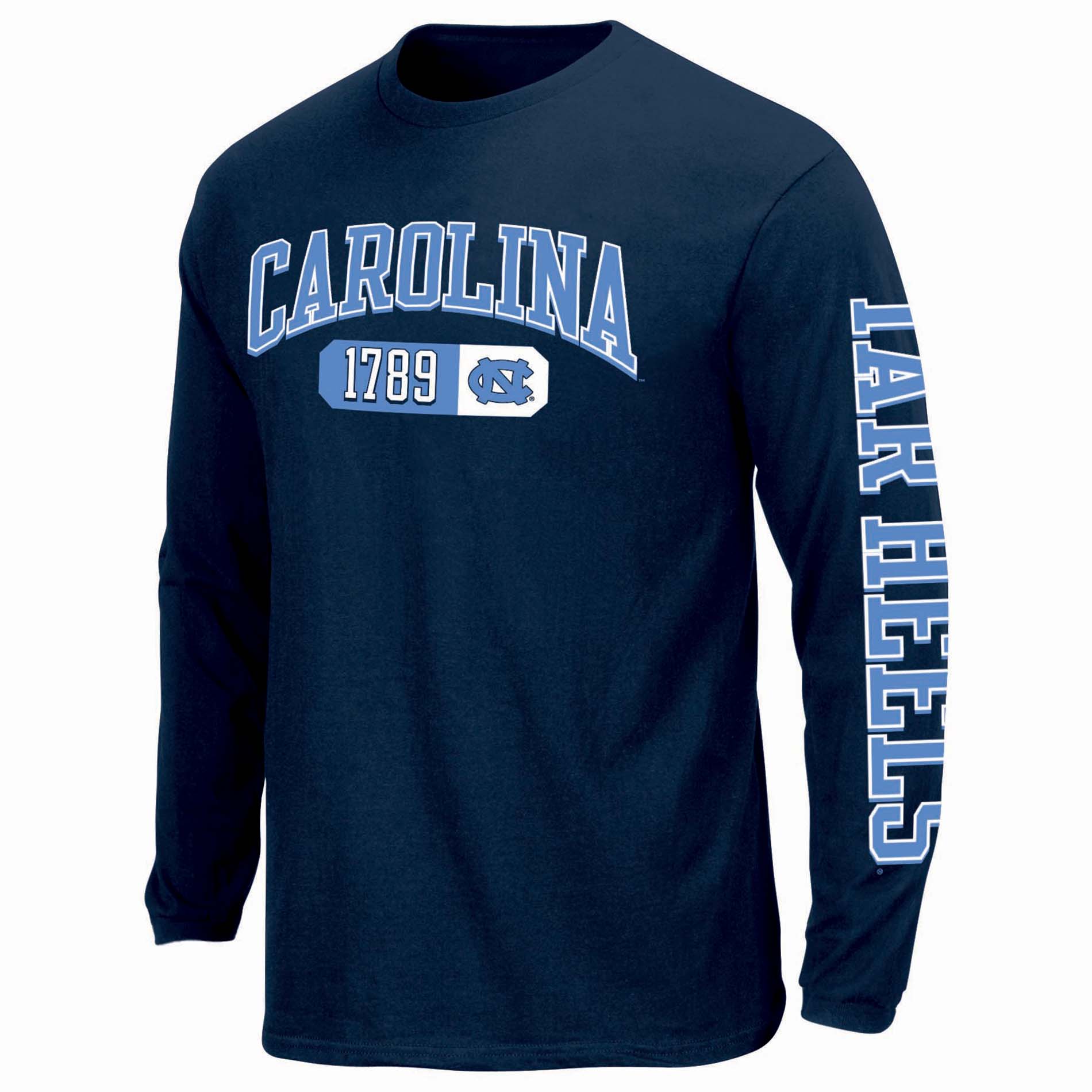 NCAA Men’s Big & Tall North Carolina Tar Heels Long-Sleeve T-Shirt