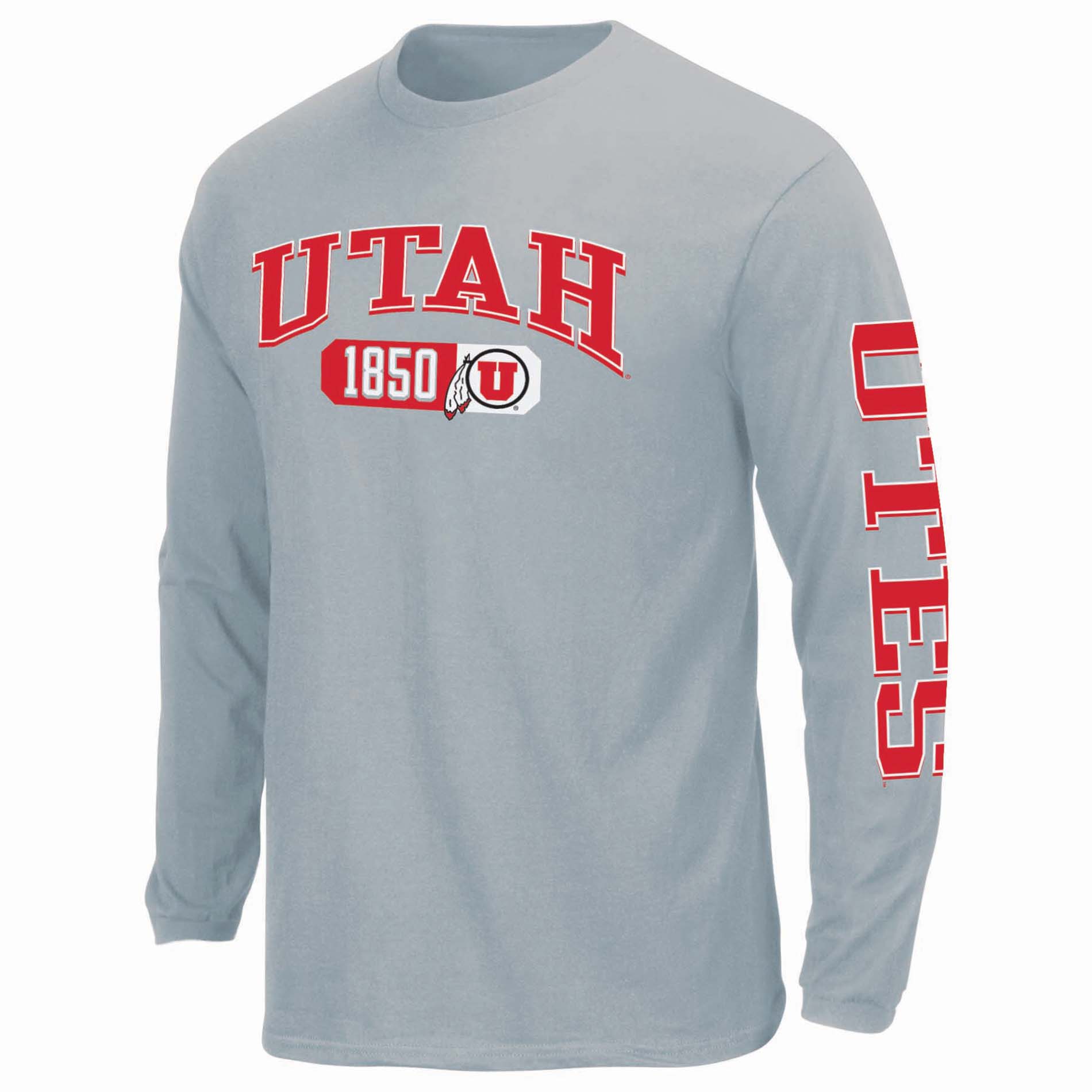 NCAA Men&#8217;s Big & Tall Utah Utes Long-Sleeve T-Shirt