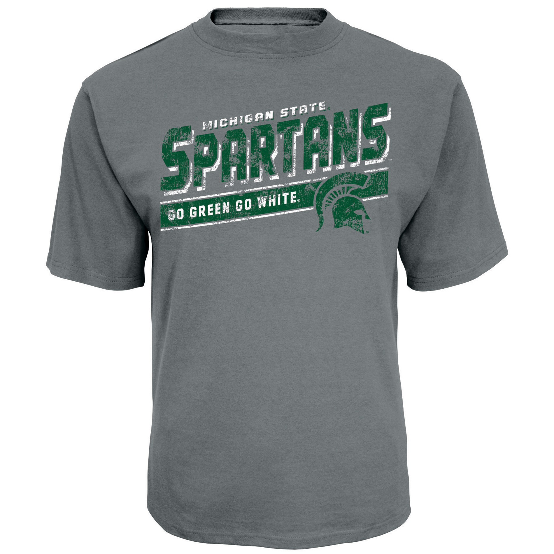NCAA Men&#8217;s Short-Sleeve Athletic Fit T-Shirt - Michigan State Spartans