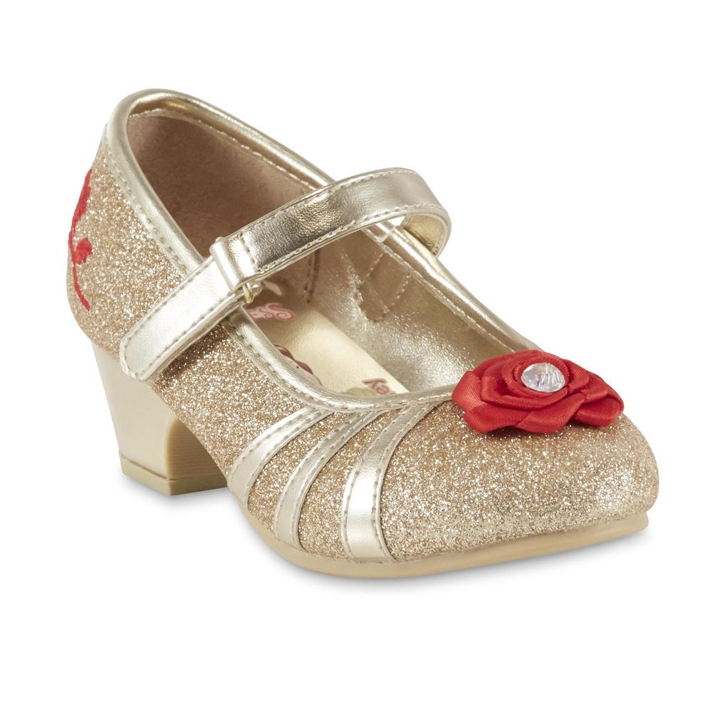 Disney Girls' Belle Maryjane Dress Shoe - Gold