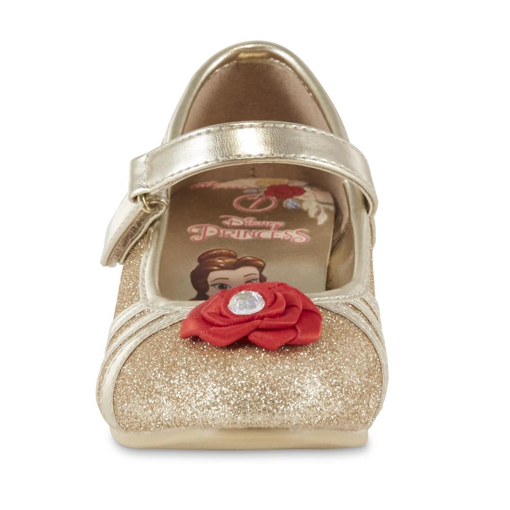 Disney Girls' Belle Maryjane Dress Shoe - Gold