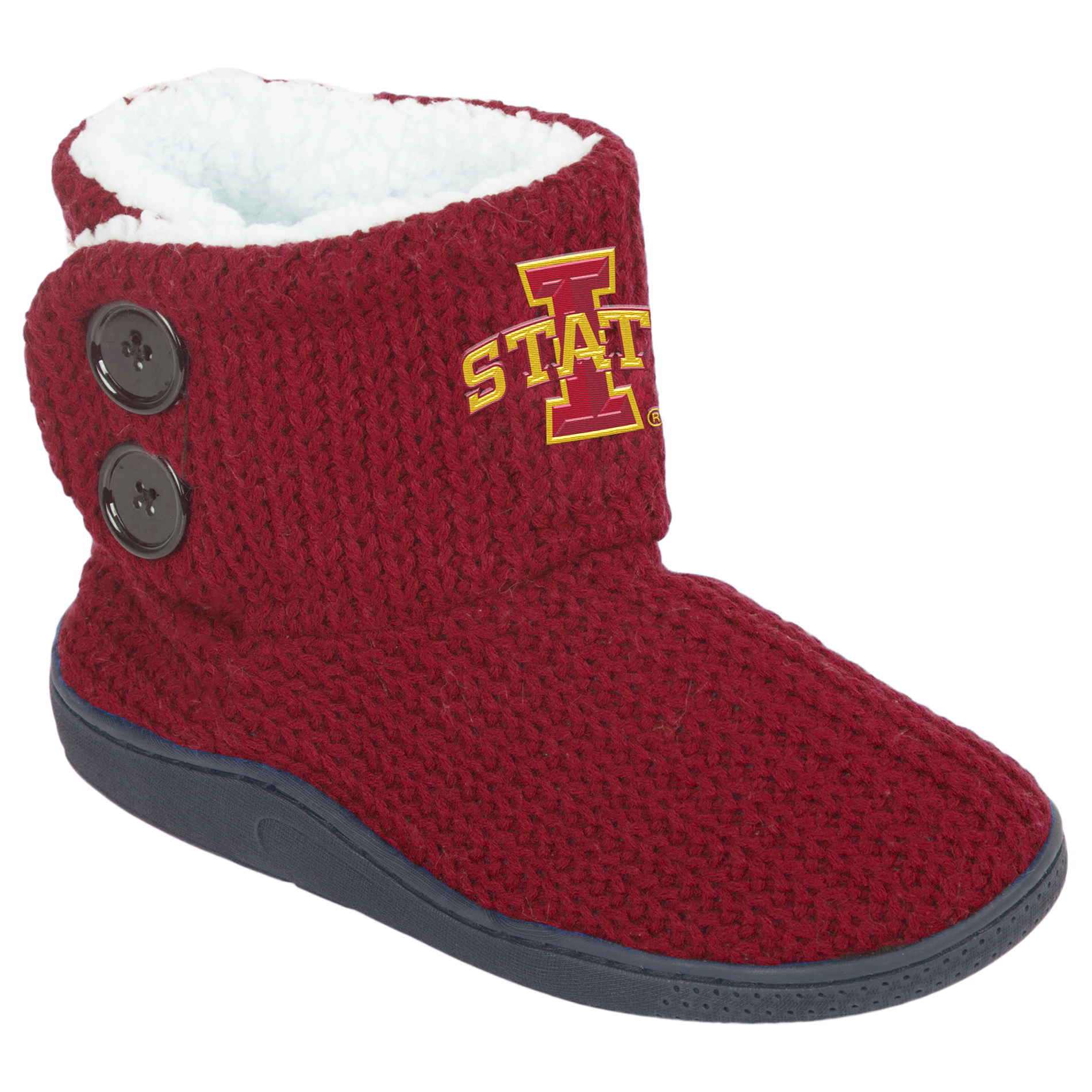 NCAA Women’s 2-Button Knit Boots - Iowa State Cyclones, Size: Small NCAA Women’s 2-Button Knit Boots - Iowa State Cyclones, Size: Small
