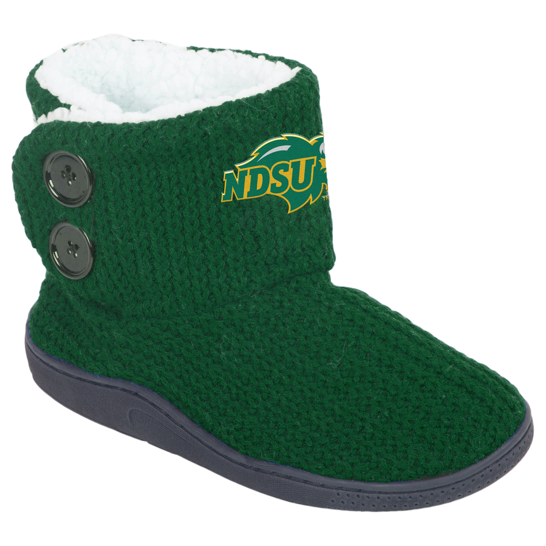 NCAA Women&#8217;s 2-Button Knit Boots - NDSU Bison