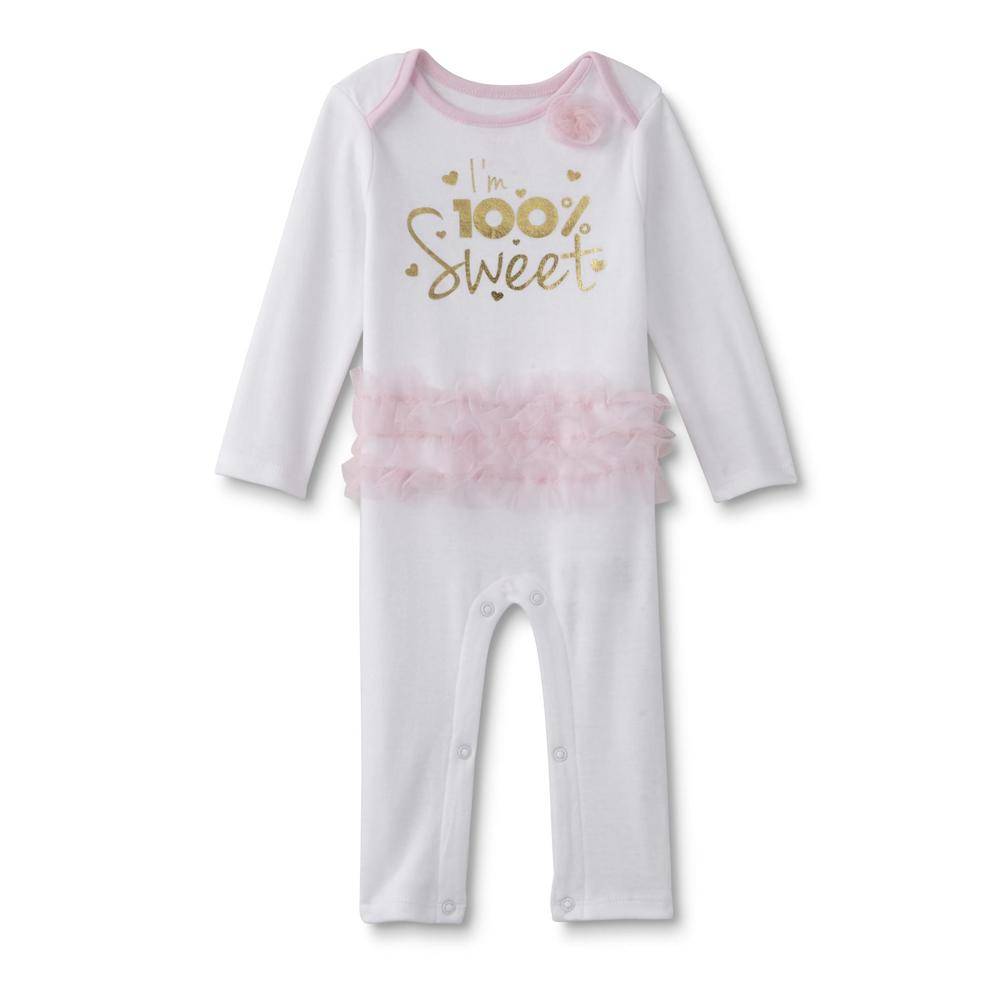 Freshly Squeezed Newborn & Infant Girl's Coverall - Sweet