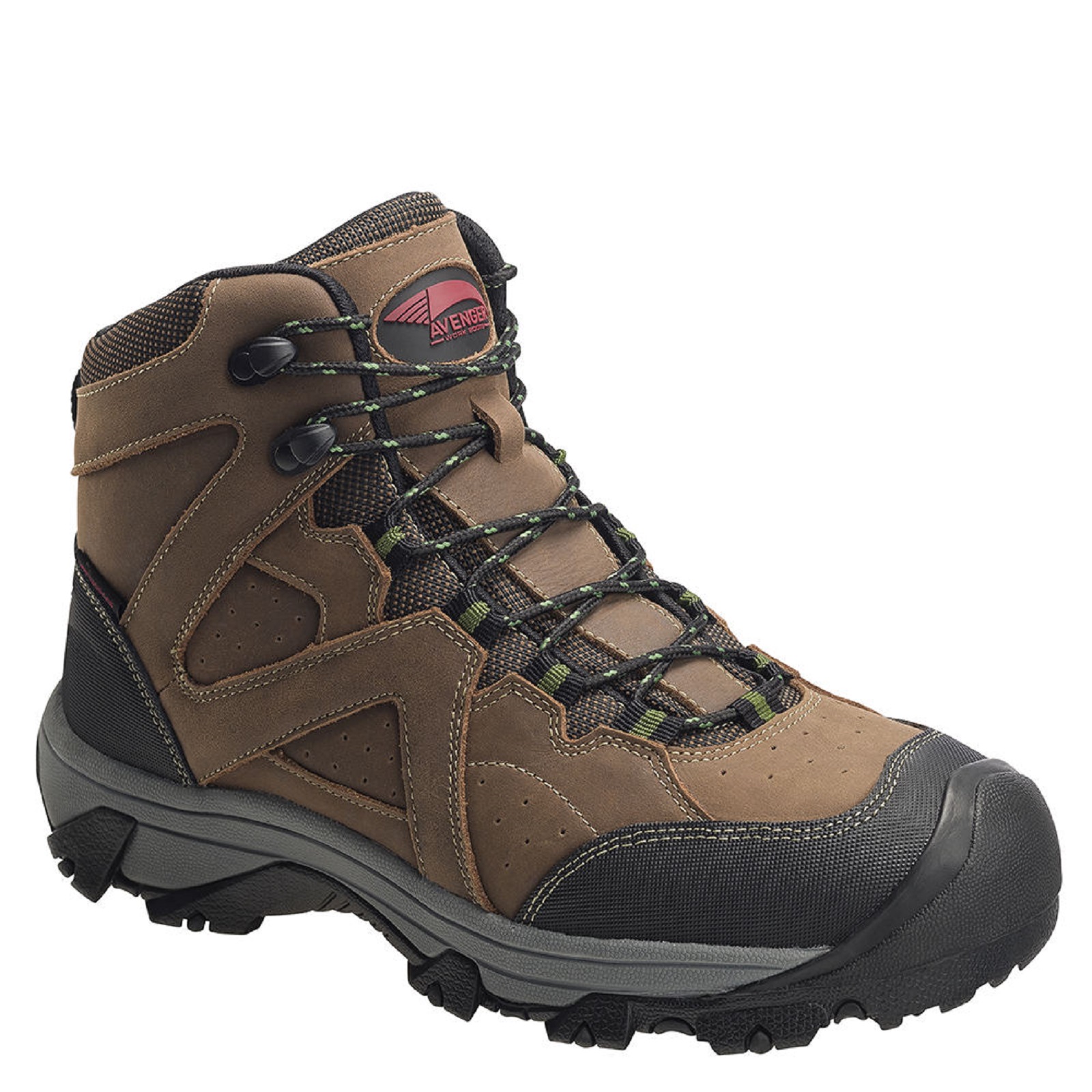 Avenger Safety Footwear Men's A7710 Brown Waterproof Steel Toe Work Boot