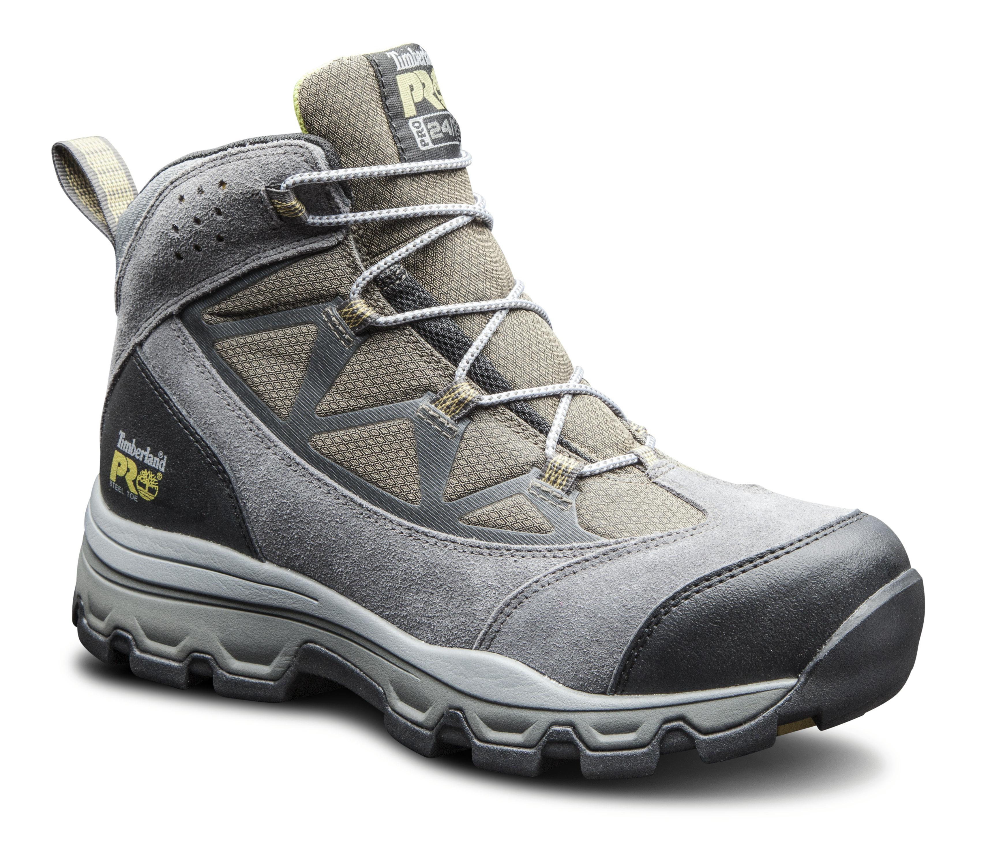 Timberland PRO Women's Rockscape Gray Steel Toe Work Boot - Wide Width Available