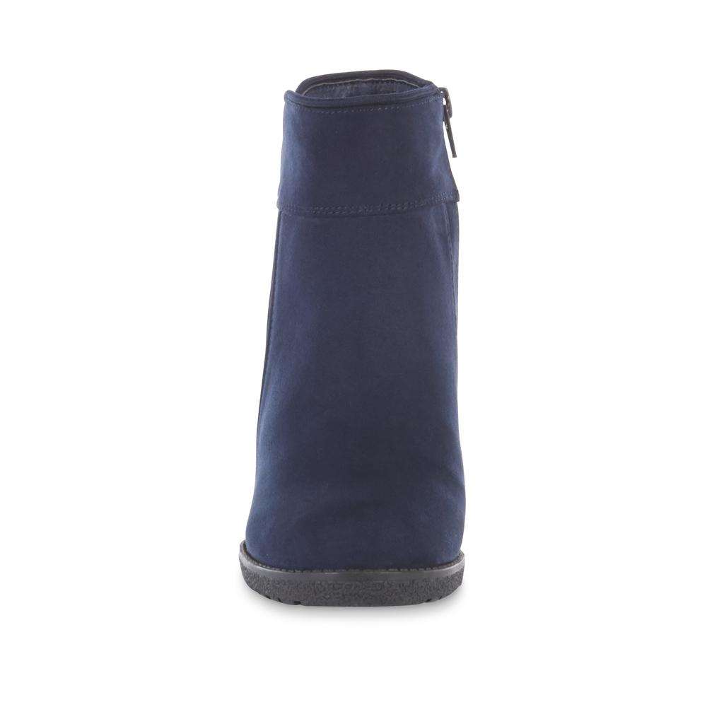 Canyon River Blues Women's Paige Wedge Boot - Navy Blue