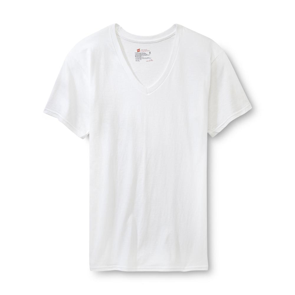 Hanes 6-Pack Men's ComfortSoft V-Neck T-Shirts