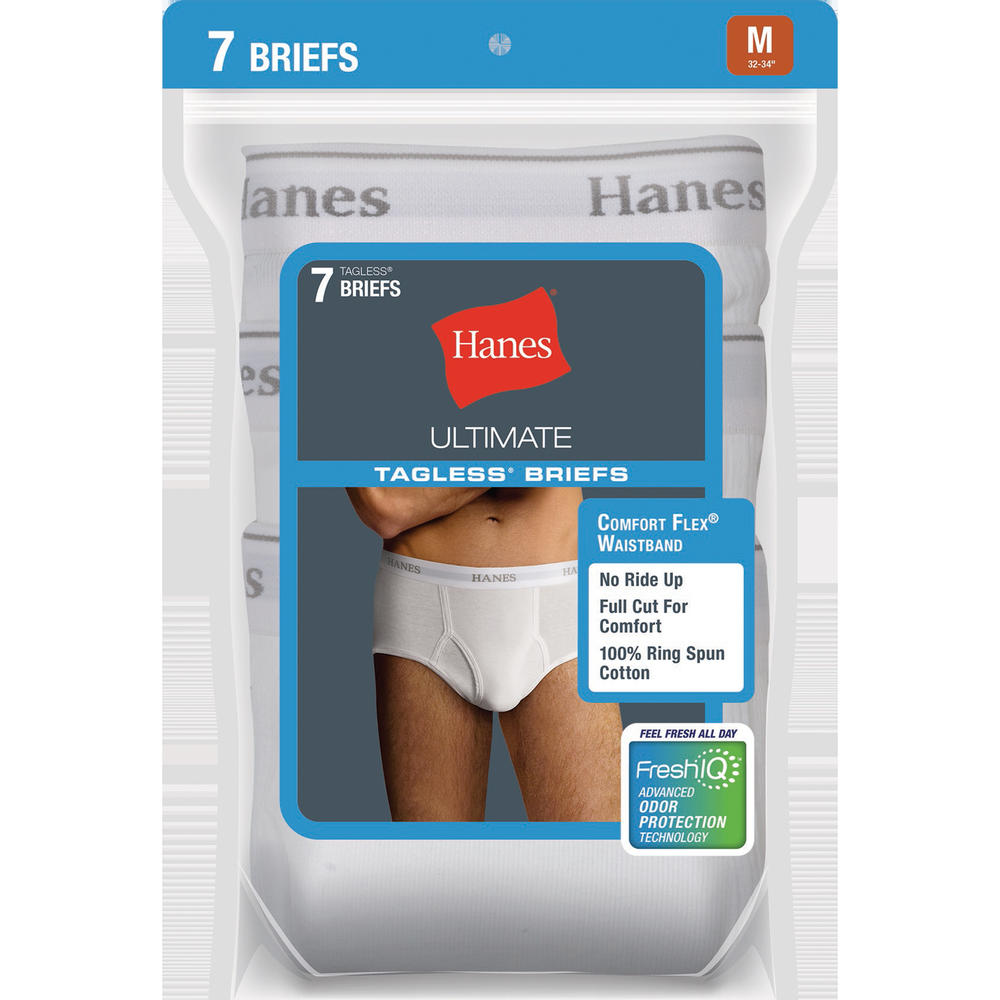 Hanes 7-Pack Men's Ultimate Tagless Briefs