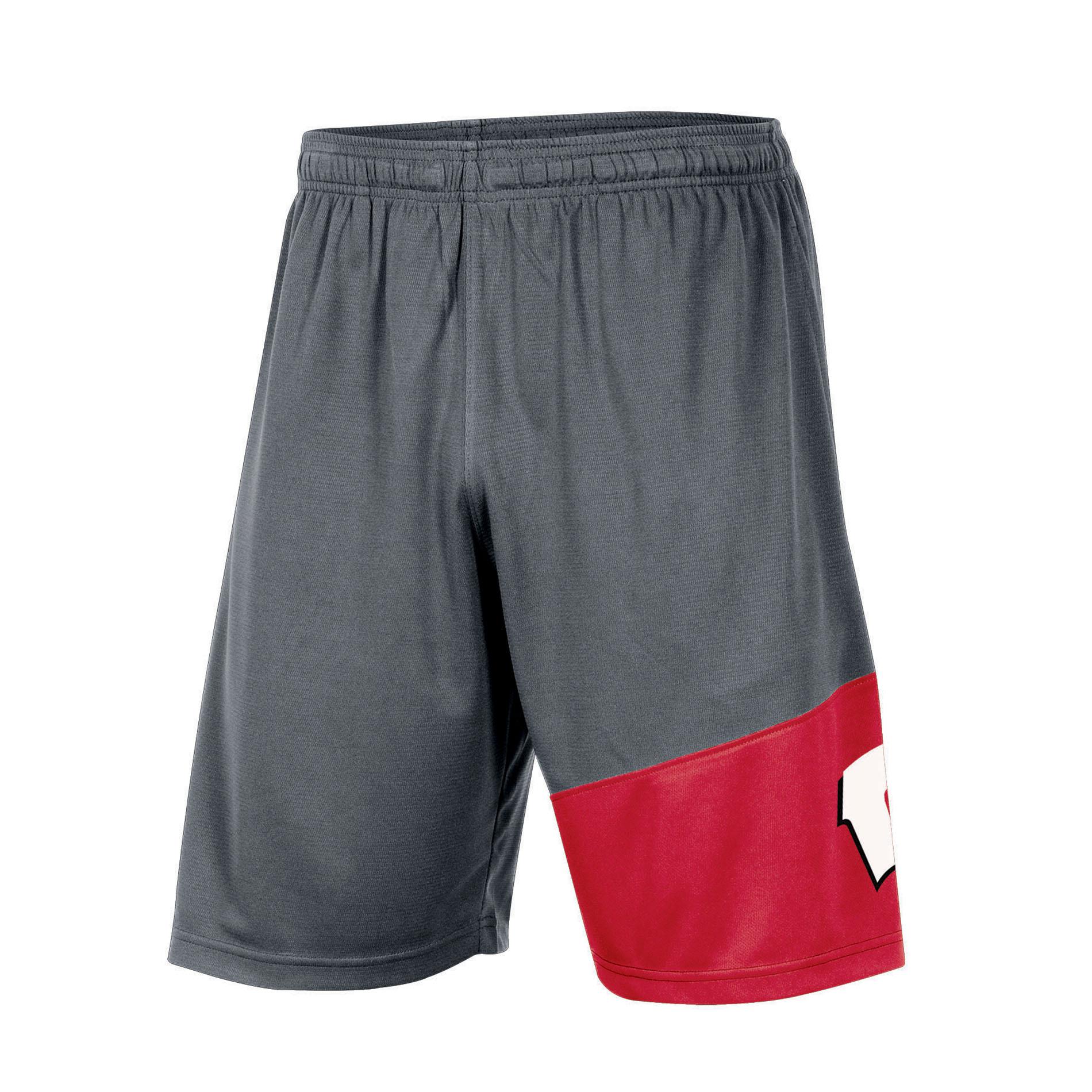 NCAA Men’s Logo Training Shorts - Wisconsin Badgers, Size: Small NCAA Men’s Logo Training Shorts - Wisconsin Badgers, Size: Small