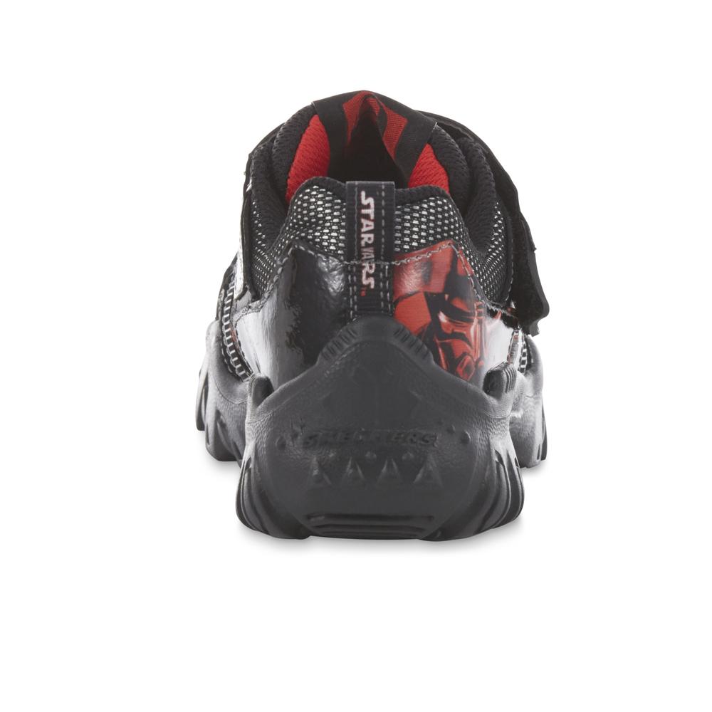 Skechers Boy's Star Wars Damager Hypernova Black/Red Light-Up Sneaker