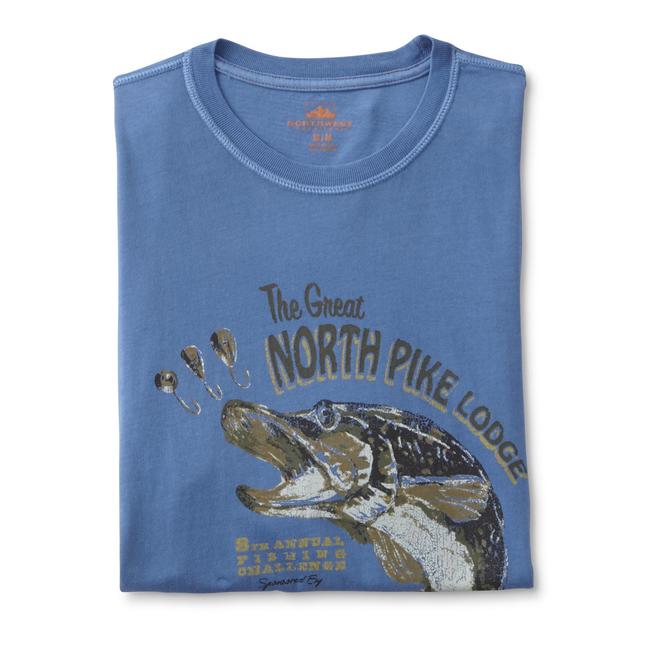 Northwest Territory Men's Big & Tall Graphic TShirt Fishing