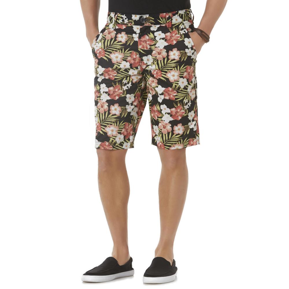 Amplify Men's Mesh Shorts - Tropical Floral