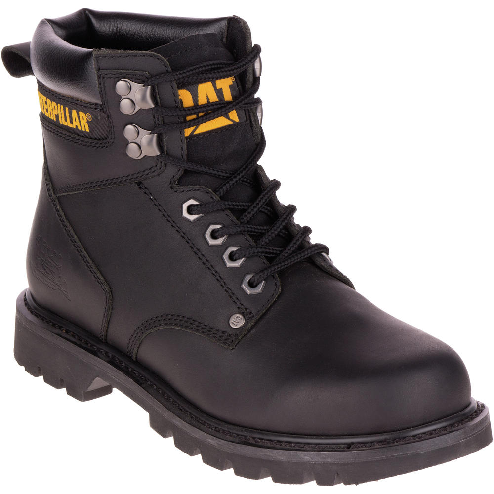 Cat Footwear Men's Second Shift 6" Leather Slip Resistant Soft Toe Work
