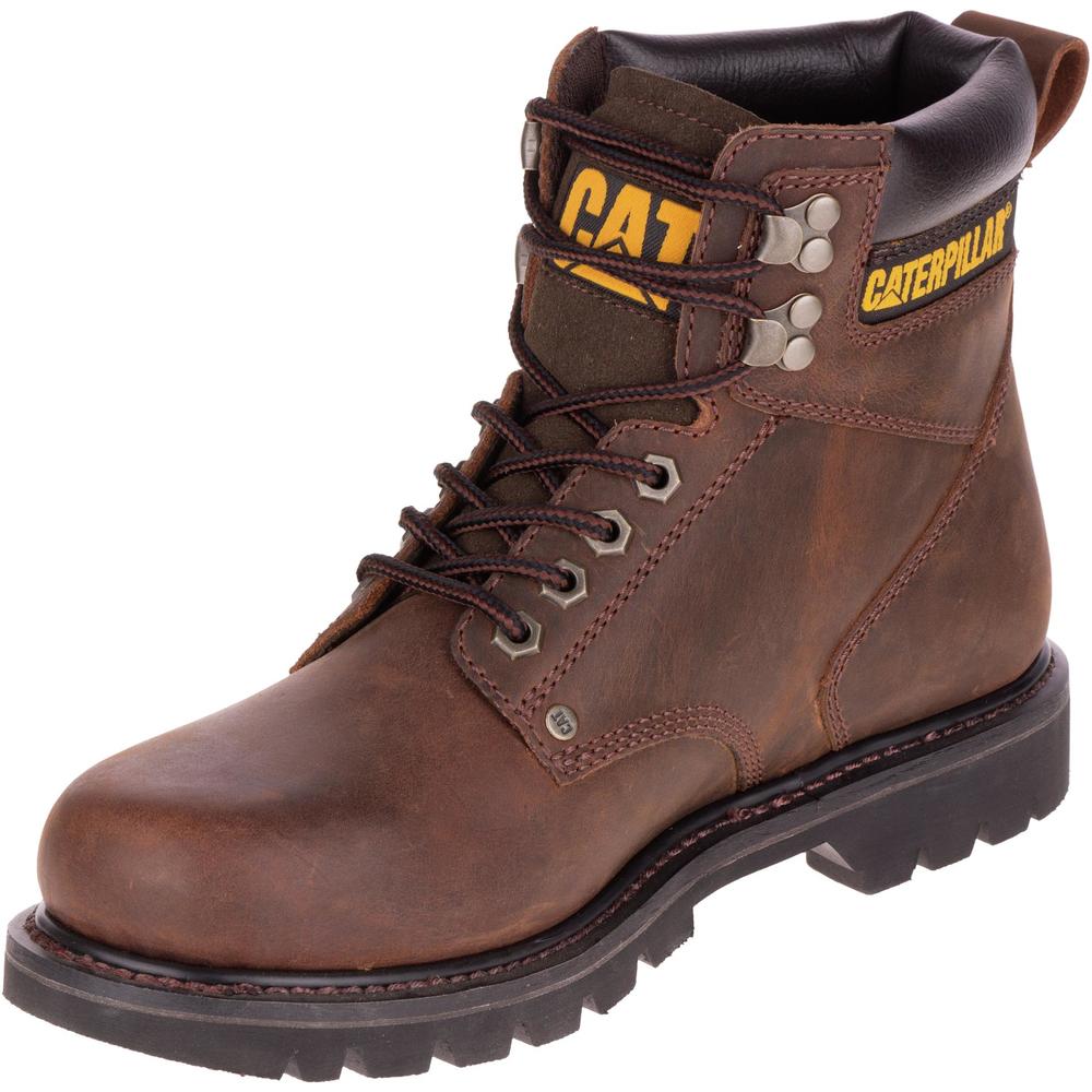 Cat Footwear Men's Second Shift Work Boot Brown