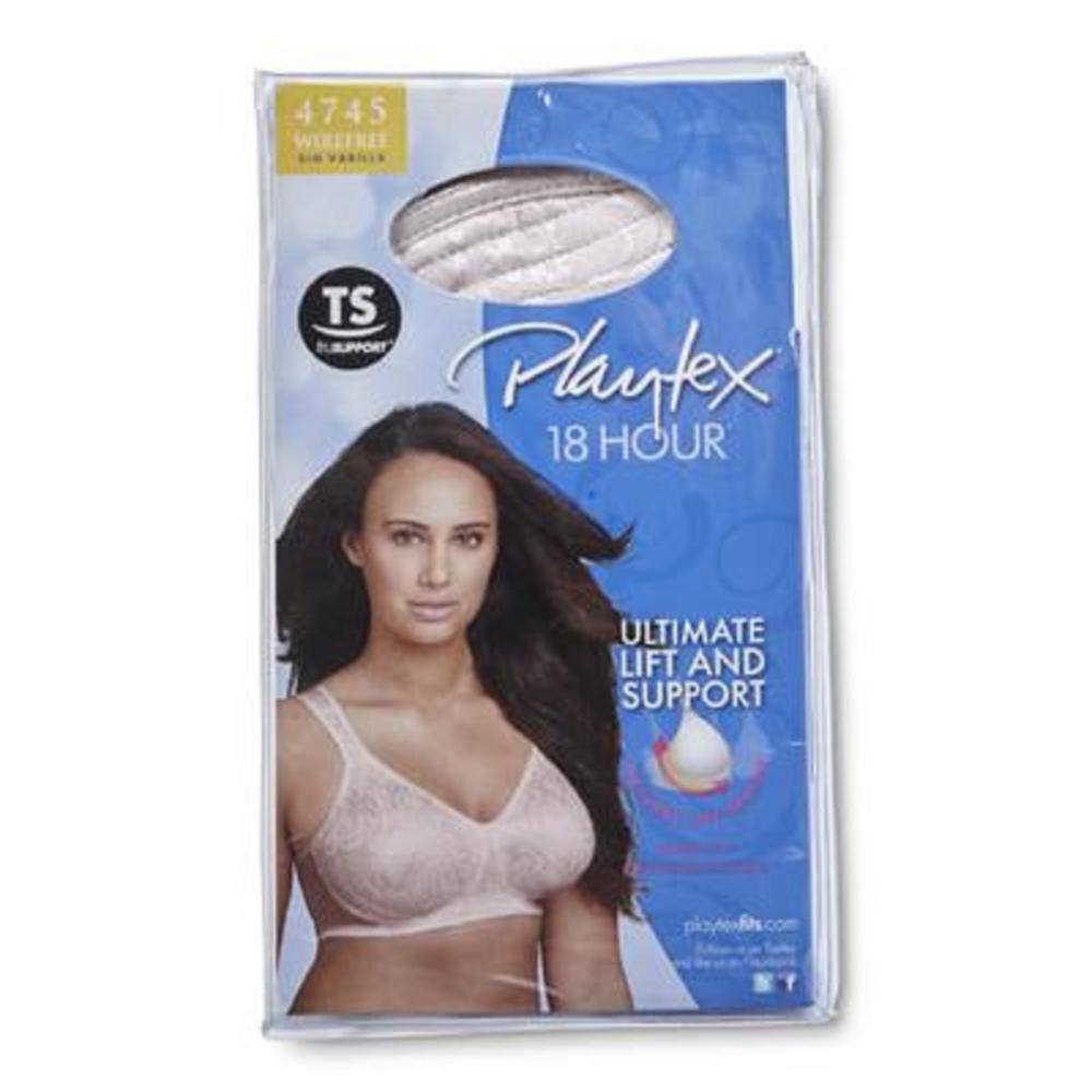 Playtex Women's 18-Hour Ultimate Lift & Support Wire-Free Bra - 4745B