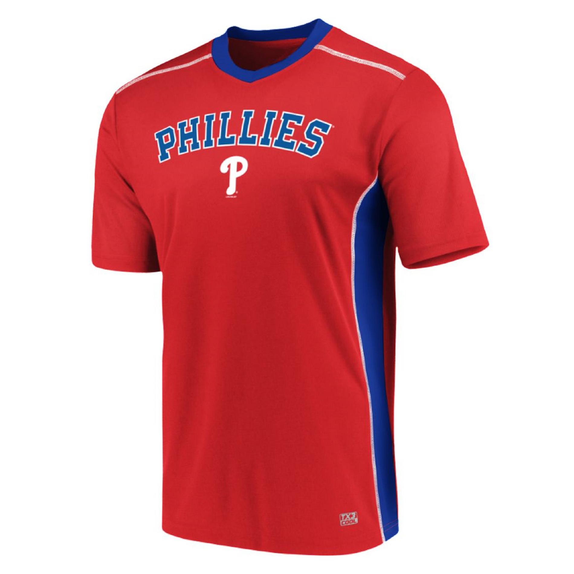 MLB Men&#8217;s Philadelphia Phillies V-Neck Jersey