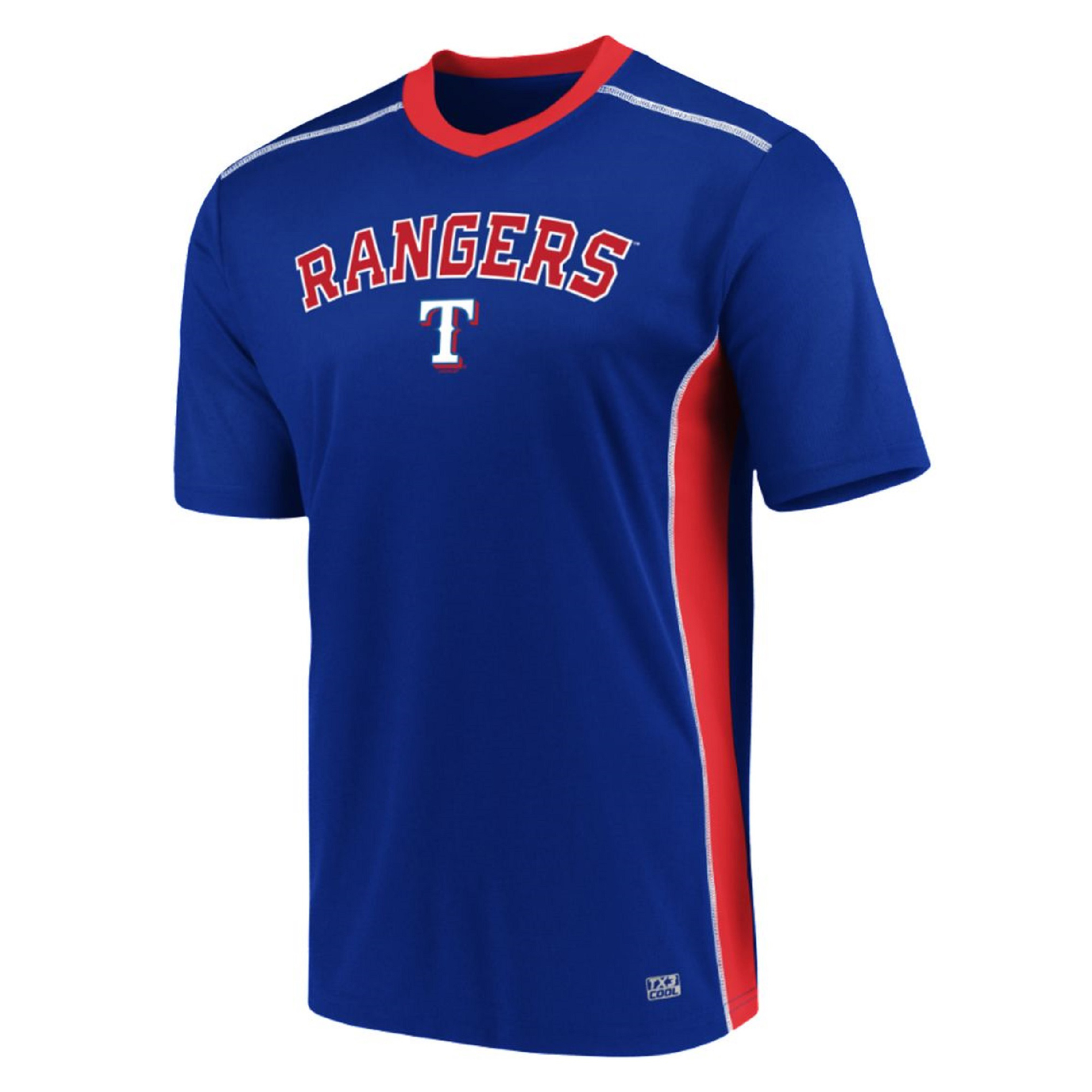 MLB Men’s Texas Rangers V-Neck Jersey, Size: Medium MLB Men’s Texas Rangers V-Neck Jersey, Size: Medium