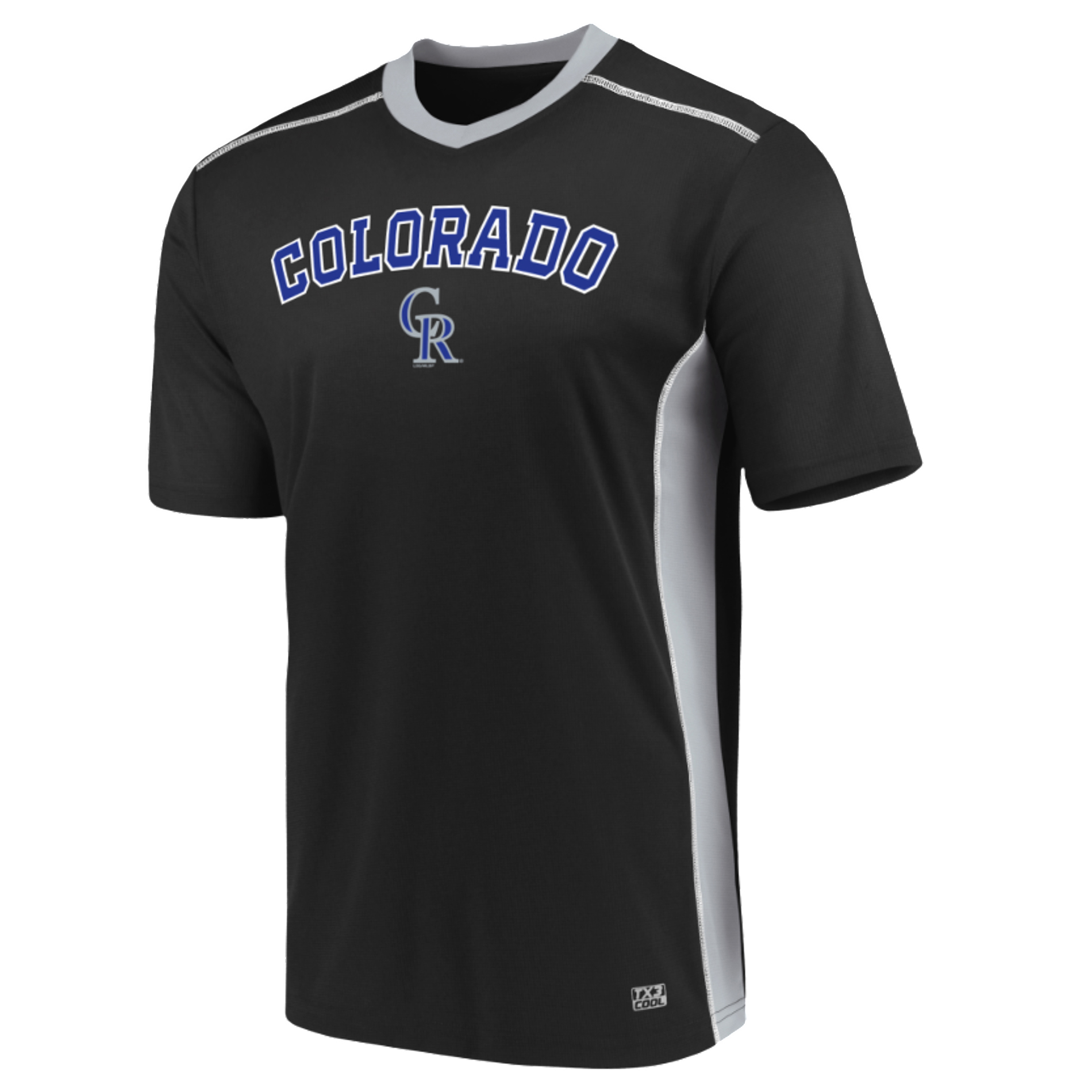 MLB Men’s Colorado Rockies V-Neck Jersey, Size: Medium MLB Men’s Colorado Rockies V-Neck Jersey, Size: Medium