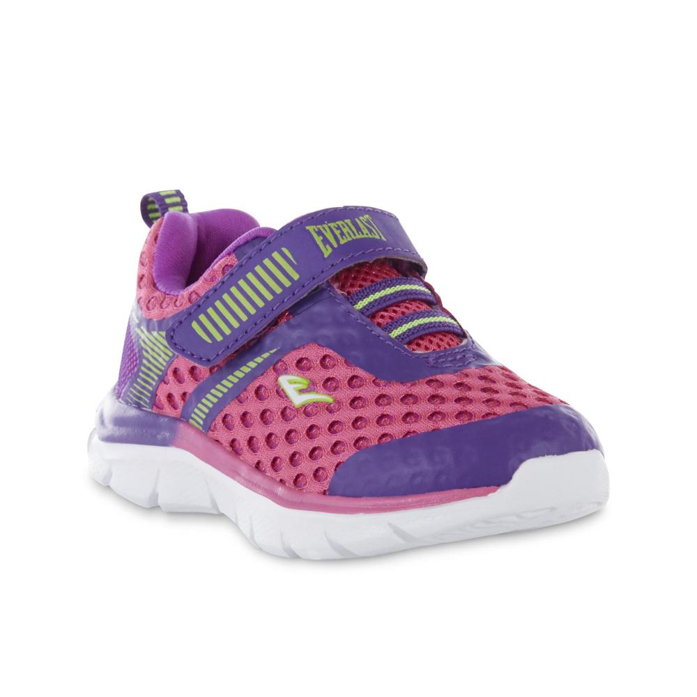 Everlast&reg; Toddler Girl's Sling Pink/Purple/Green Athletic Shoe