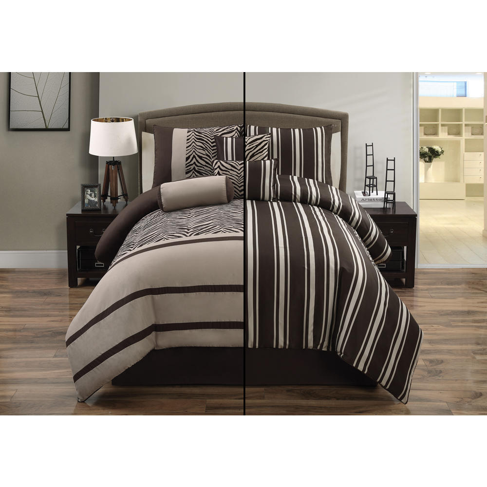 VCNY Home 7-Piece Reversible Hanover Comforter Set