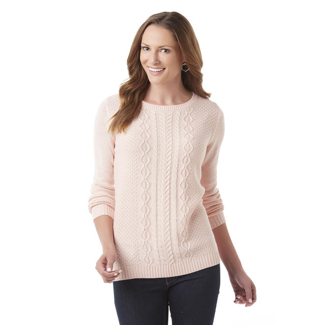 Laura Scott Women's Cable Knit Sweater