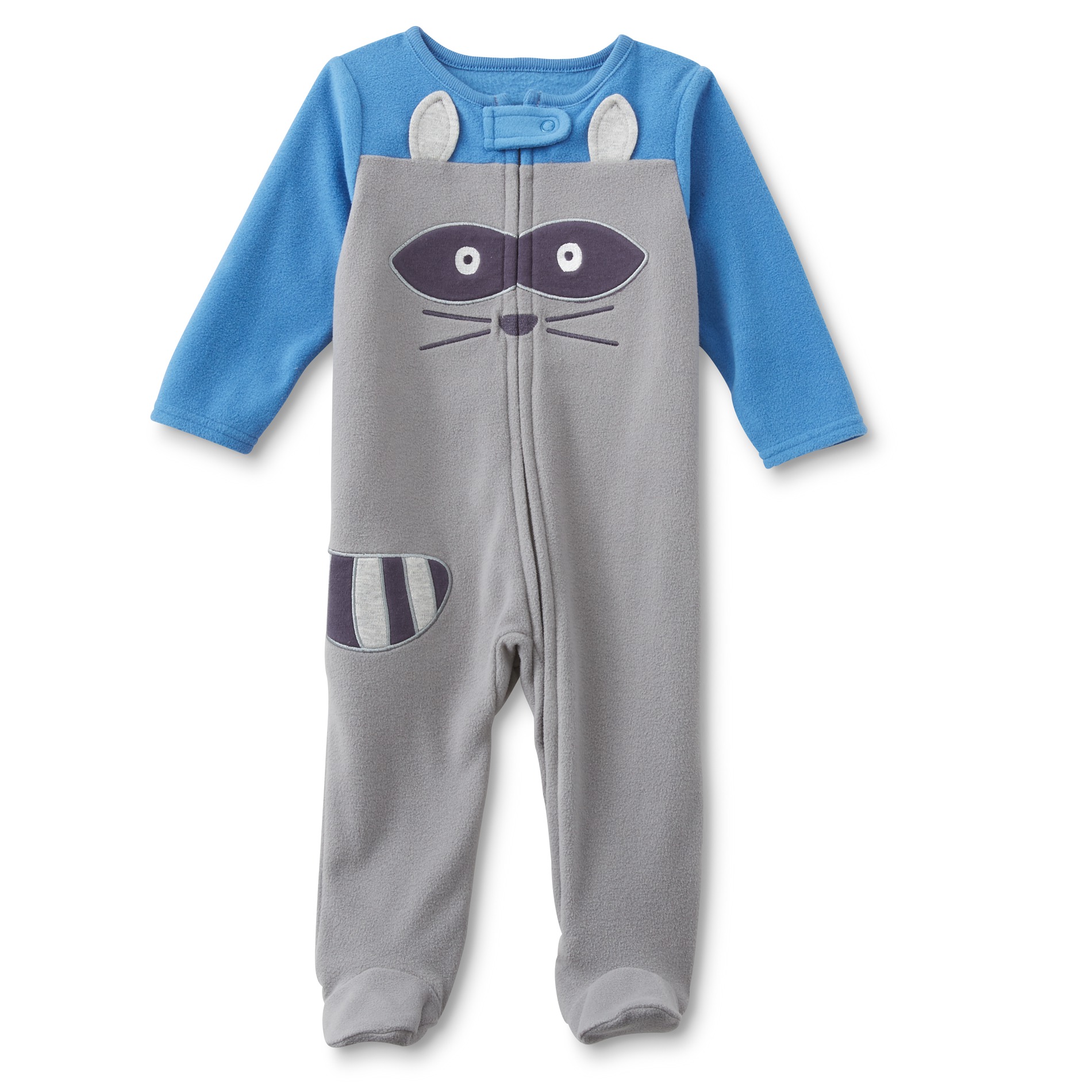 Little Wonders Newborn Boy's Sleeper Pajamas - Raccoon