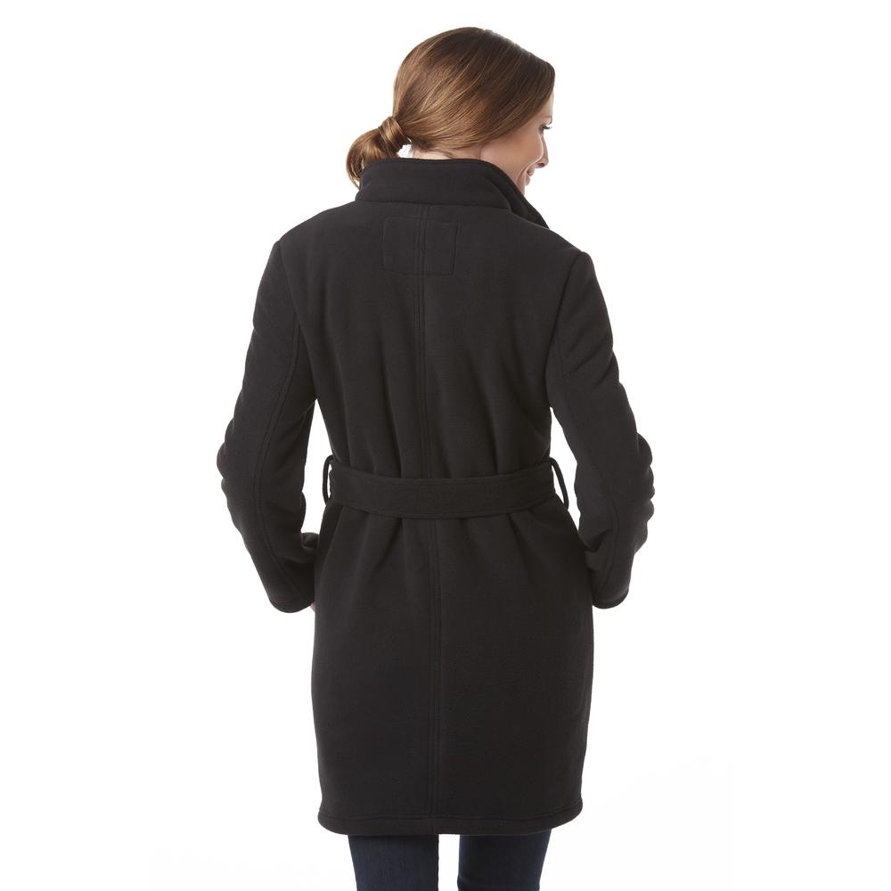 Basic Editions Women's Fleece Coat