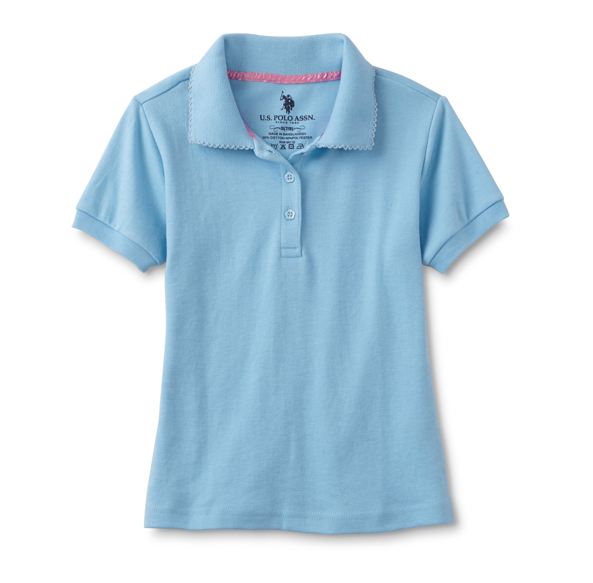 U.S. Polo Assn. Girl's Polo Shirt
