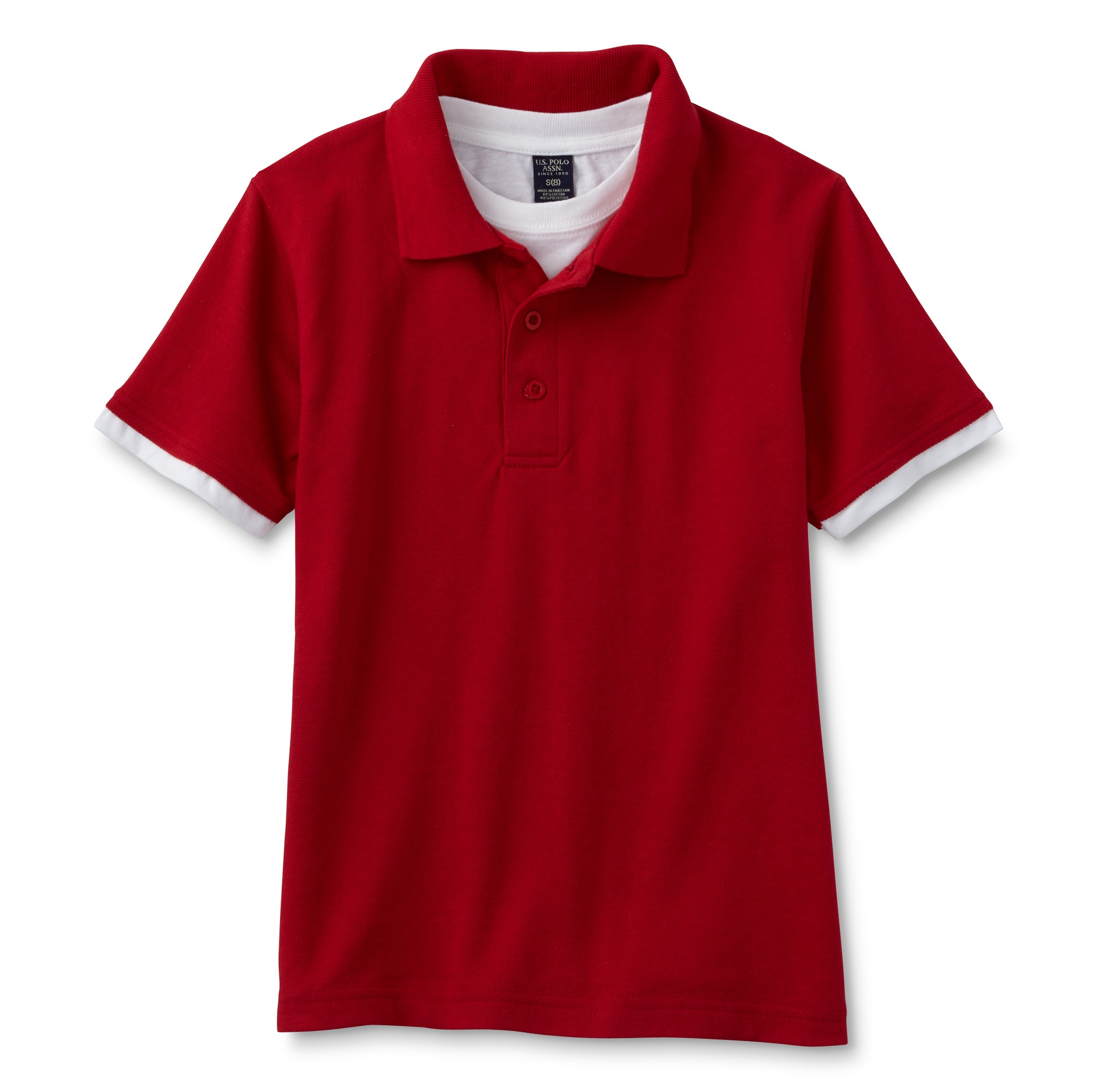 U.S. Polo Assn. Boy's Layered-Look Polo Shirt