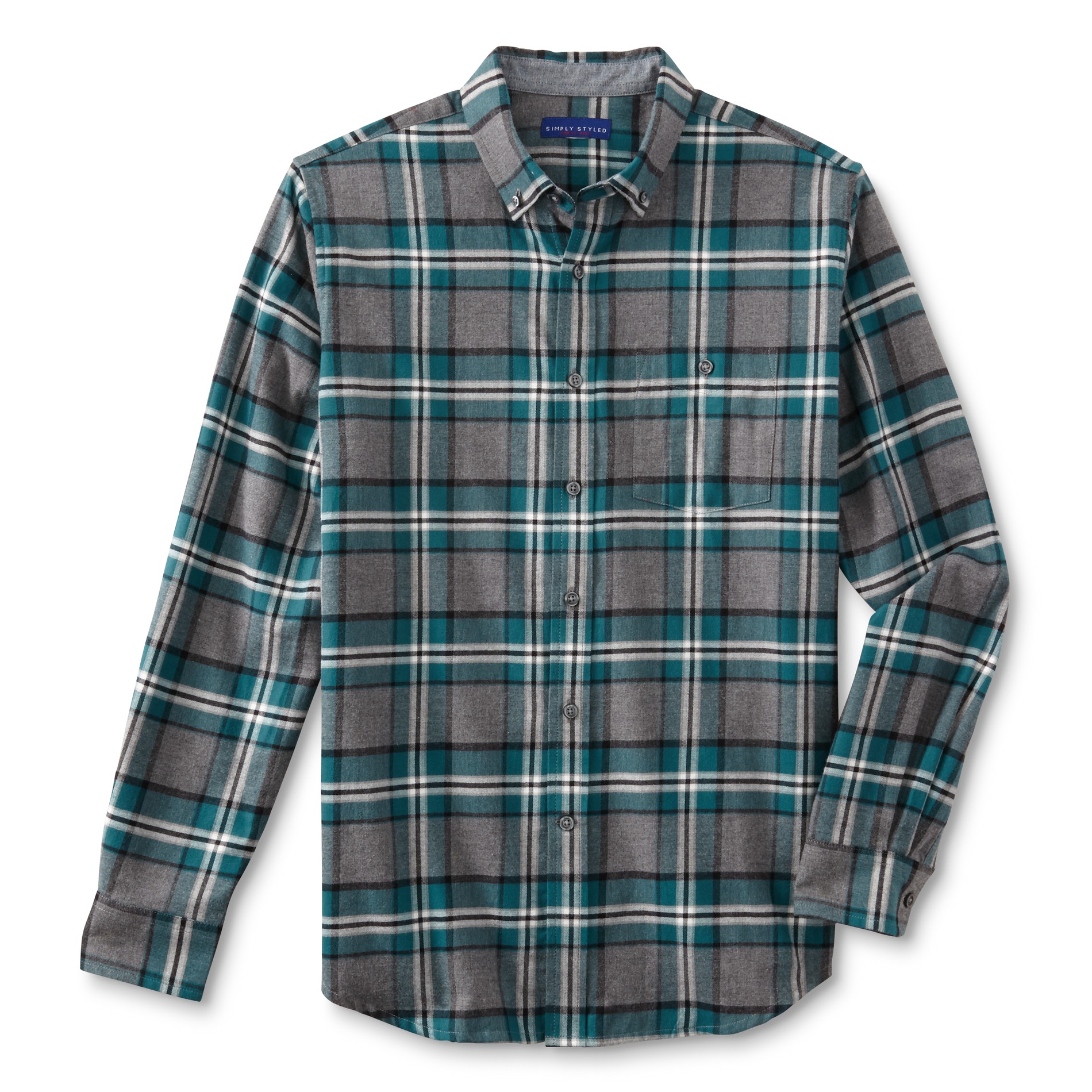 Simply Styled Men's Flannel Shirt - Plaid
