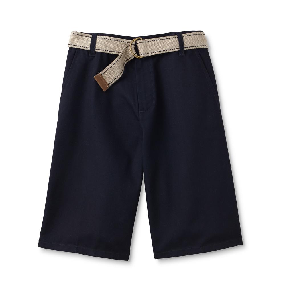 U.S. Polo Assn. Boy's Belted Twill Shorts