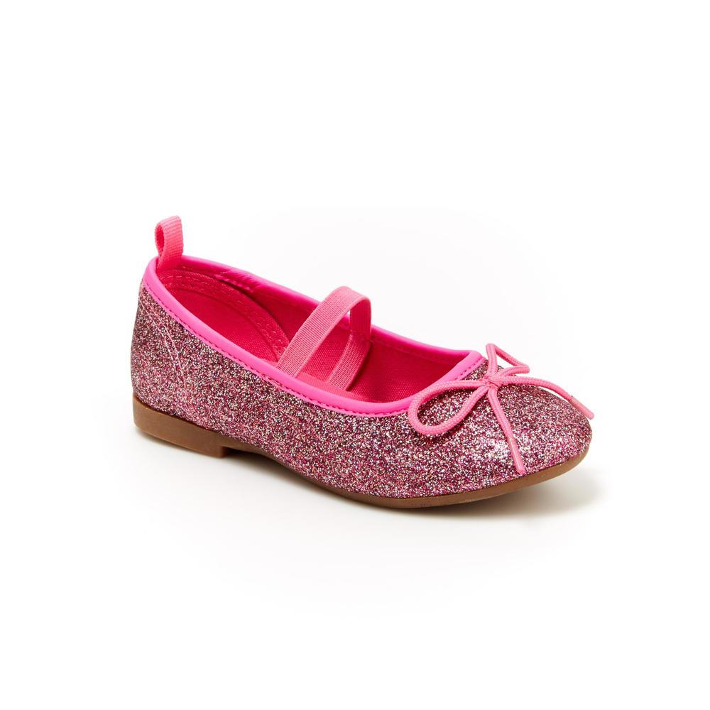 OshKosh Toddler Girl's Audrey Pink Ballet Flats