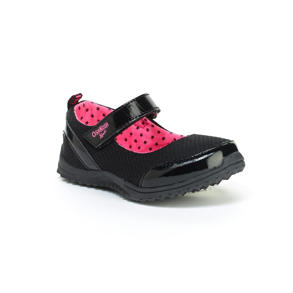 OshKosh Toddler Girl's Odette 2 Black Mary Jane Sneaker