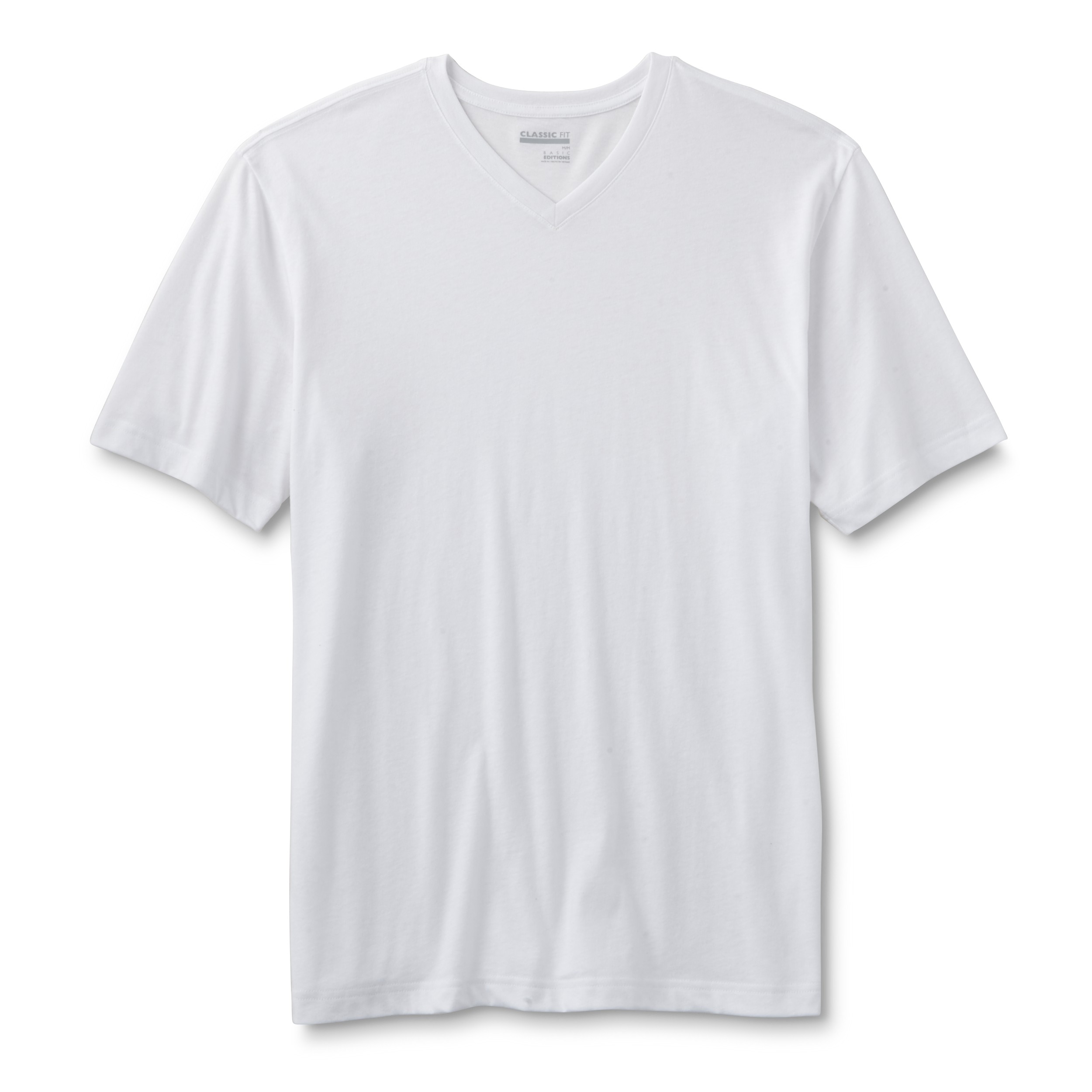 Basic Editions Men's Big & Tall Classic Fit V-Neck T-Shirt | Shop Your ...