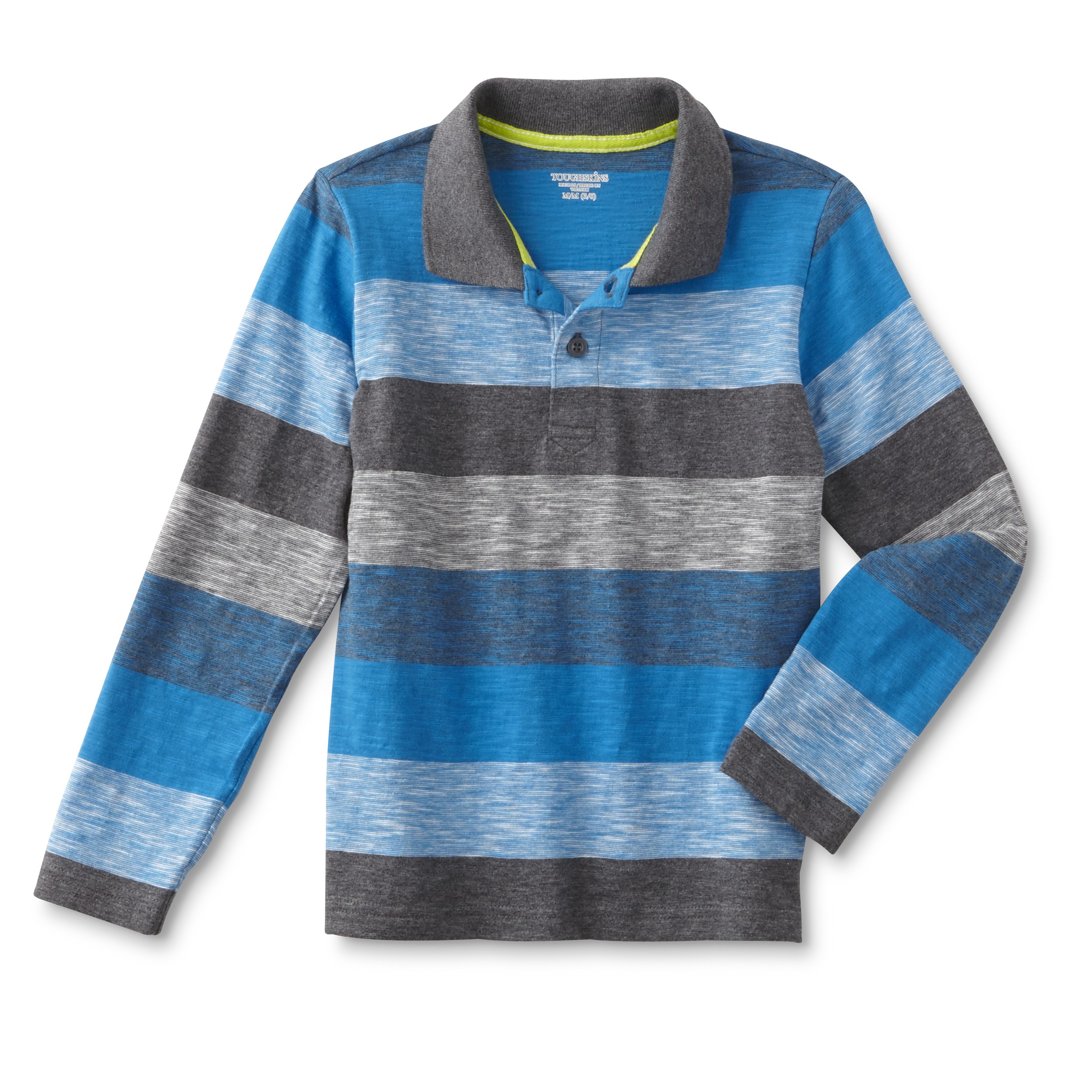 Toughskins Boy's Long-Sleeve Polo Shirt - Striped