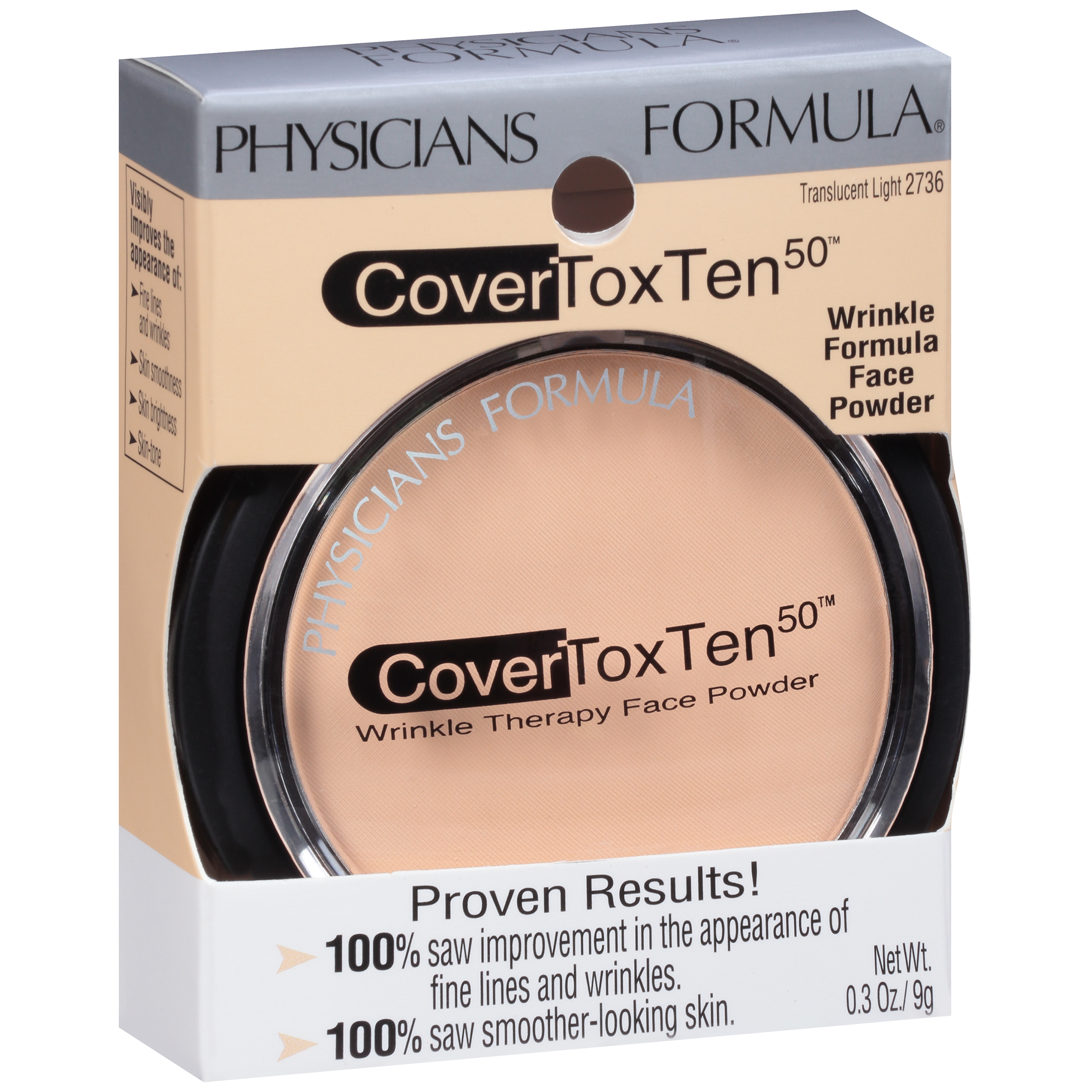 Physicians Formula Covertoxten50 Wrinkle Therapy Face Powder