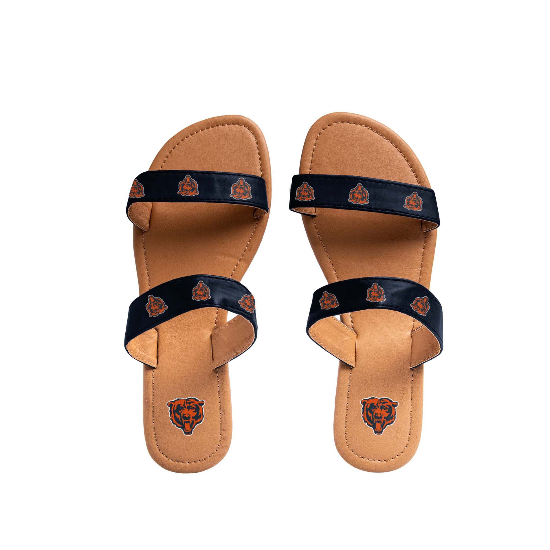 NFL Women’s Double Strap Flip-Flops - Chicago Bears, Size: Small NFL Women’s Double Strap Flip-Flops - Chicago Bears, Size: Small