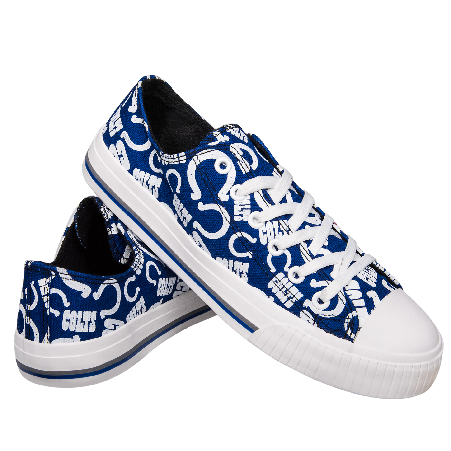 NFL Women’s Low Top Repeat Print Canvas Shoes - Indianapolis Colts, Size: 8 NFL Women’s Low Top Repeat Print Canvas Shoes - Indianapolis Colts, Size: 8