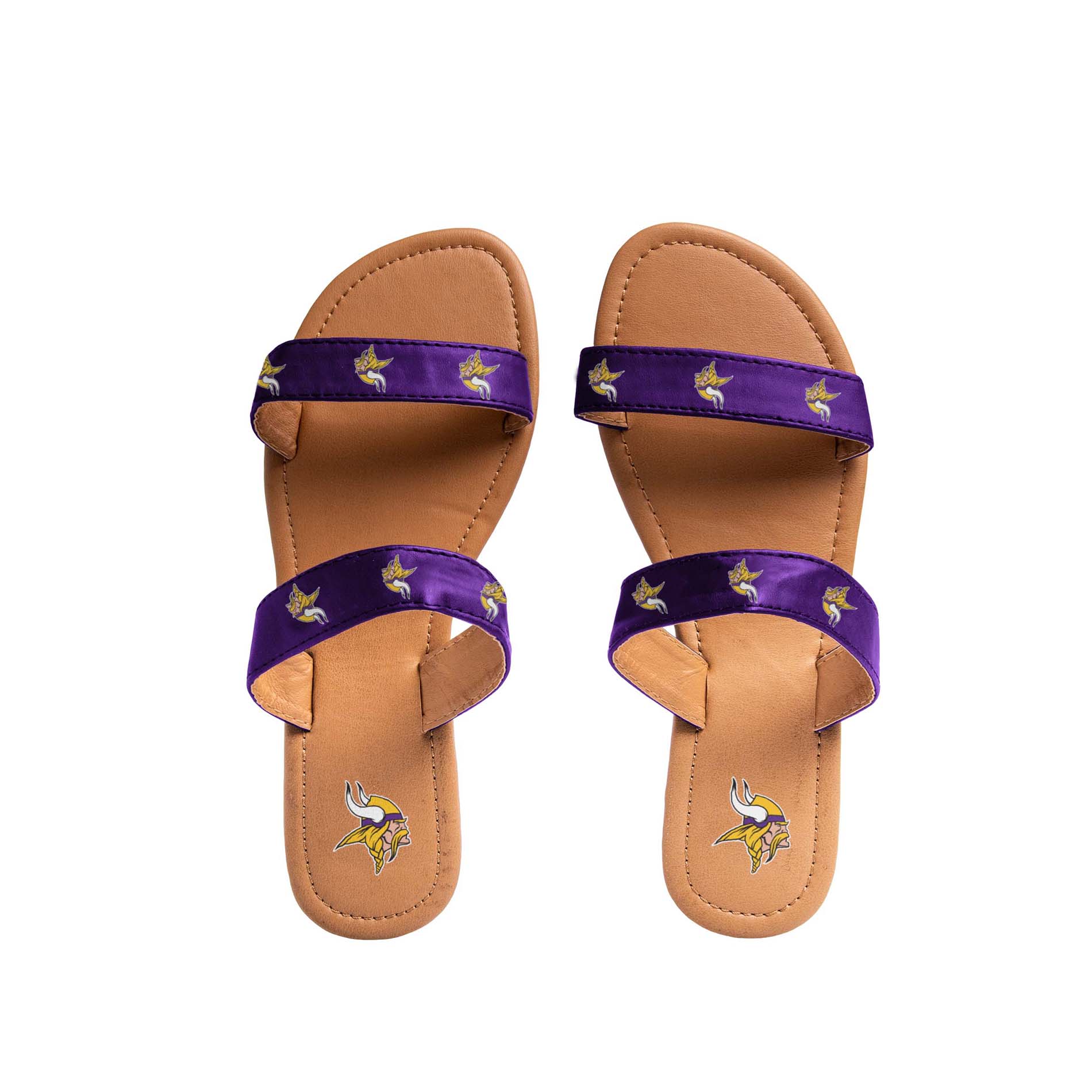 NFL Women’s Double Strap Flip-Flops - Minnesota Vikings, Size: Large NFL Women’s Double Strap Flip-Flops - Minnesota Vikings, Size: Large