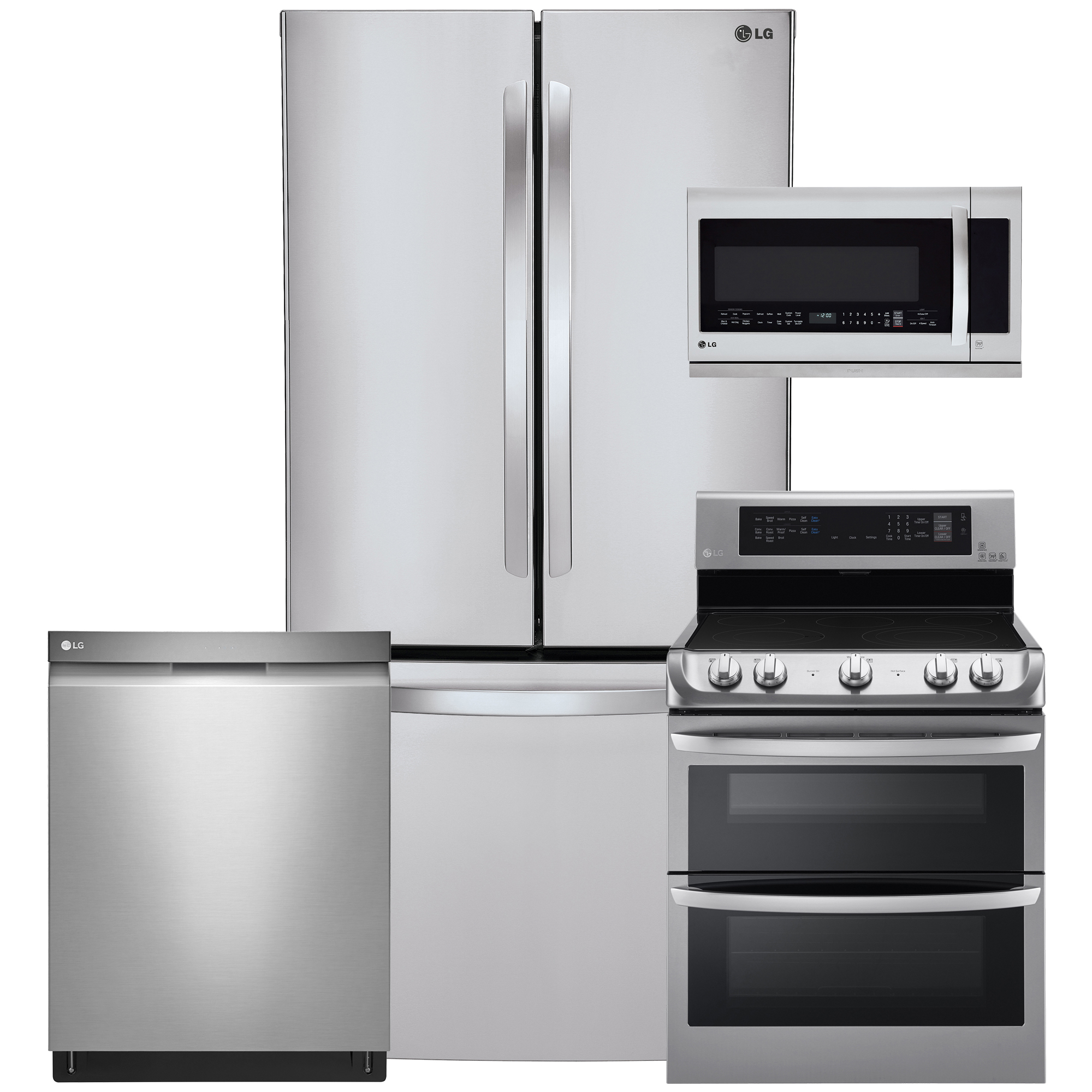 Lg French Door Refrigerator 33 Inch Wide And 67 Inch Height