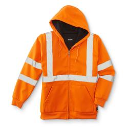 DieHard Men's High Visibility Work Hoodie Jacket