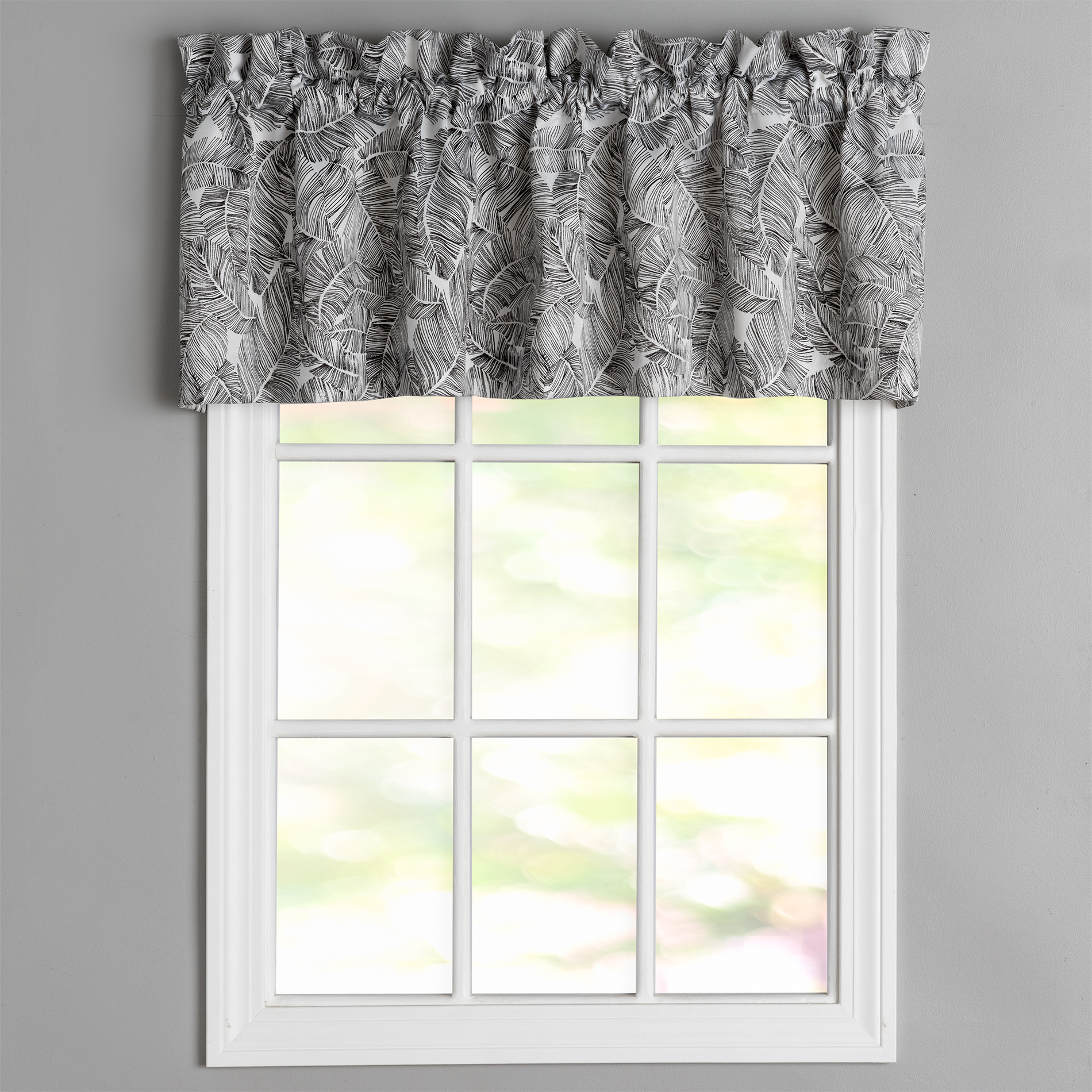 Essential Home  Mix and Match Printed Window Valance