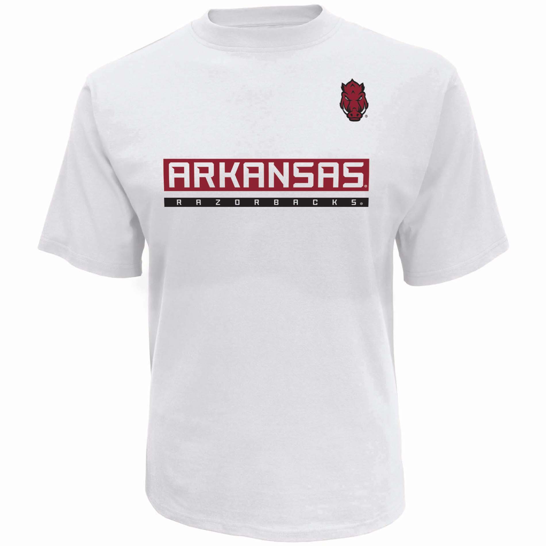NCAA Men&#8217;s Big & Tall Short-Sleeve Crew T-Shirt - Arkansas Razorbacks