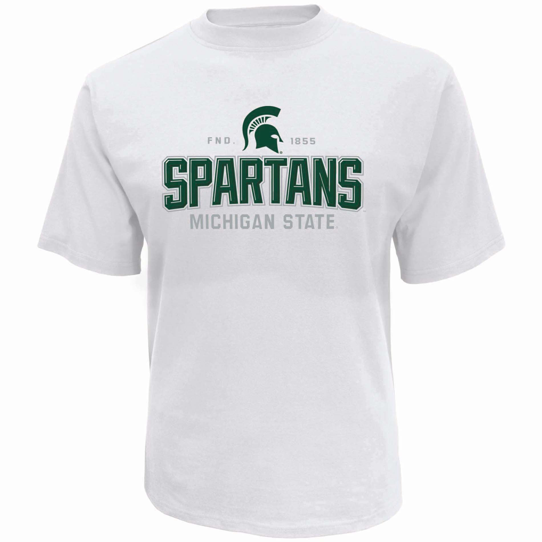 NCAA Men&#8217;s Big & Tall Short-Sleeve T-Shirt - Michigan State Spartans