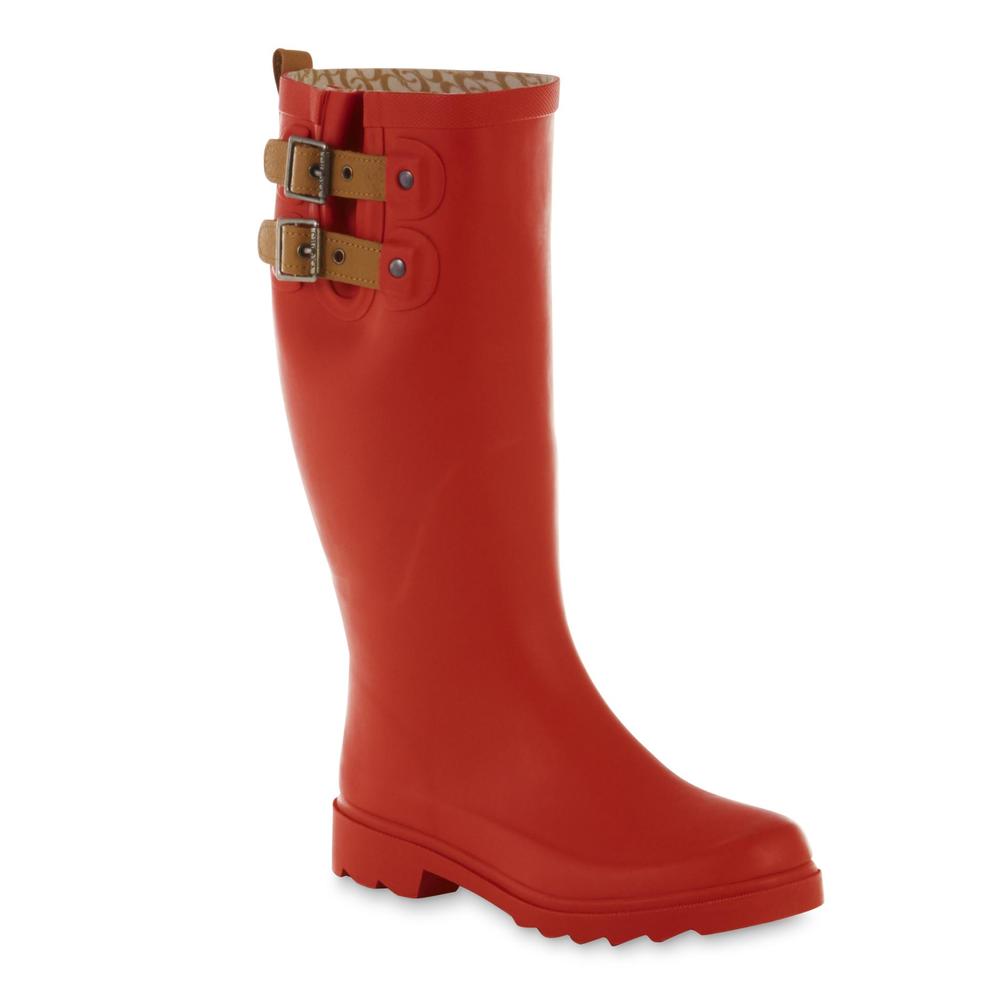 Chooka Women's Top Solid Pink Rain Boot